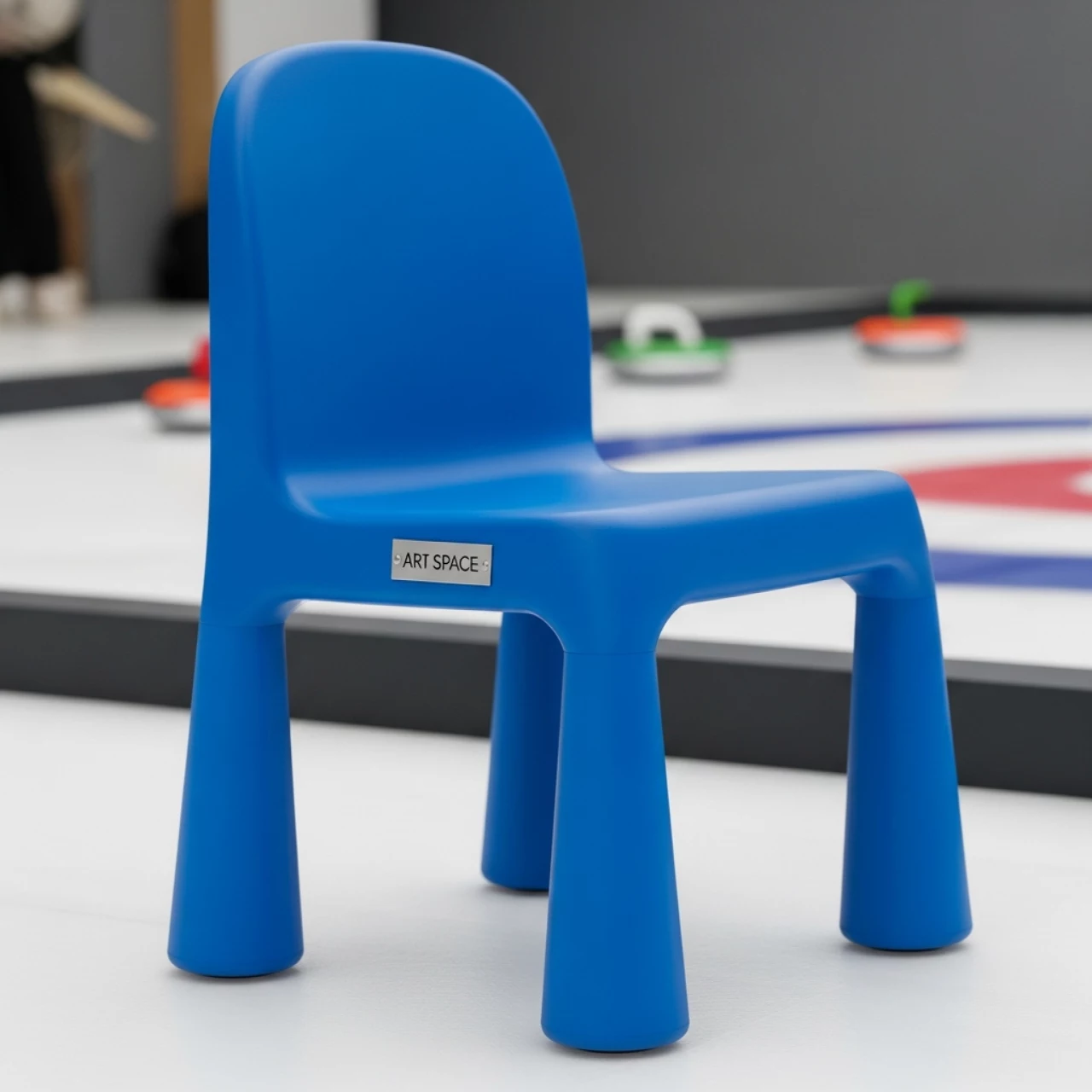 Аренда Стул детский Маммут синий в Керлинговом центре «Ледяной куб» — ART SPACE