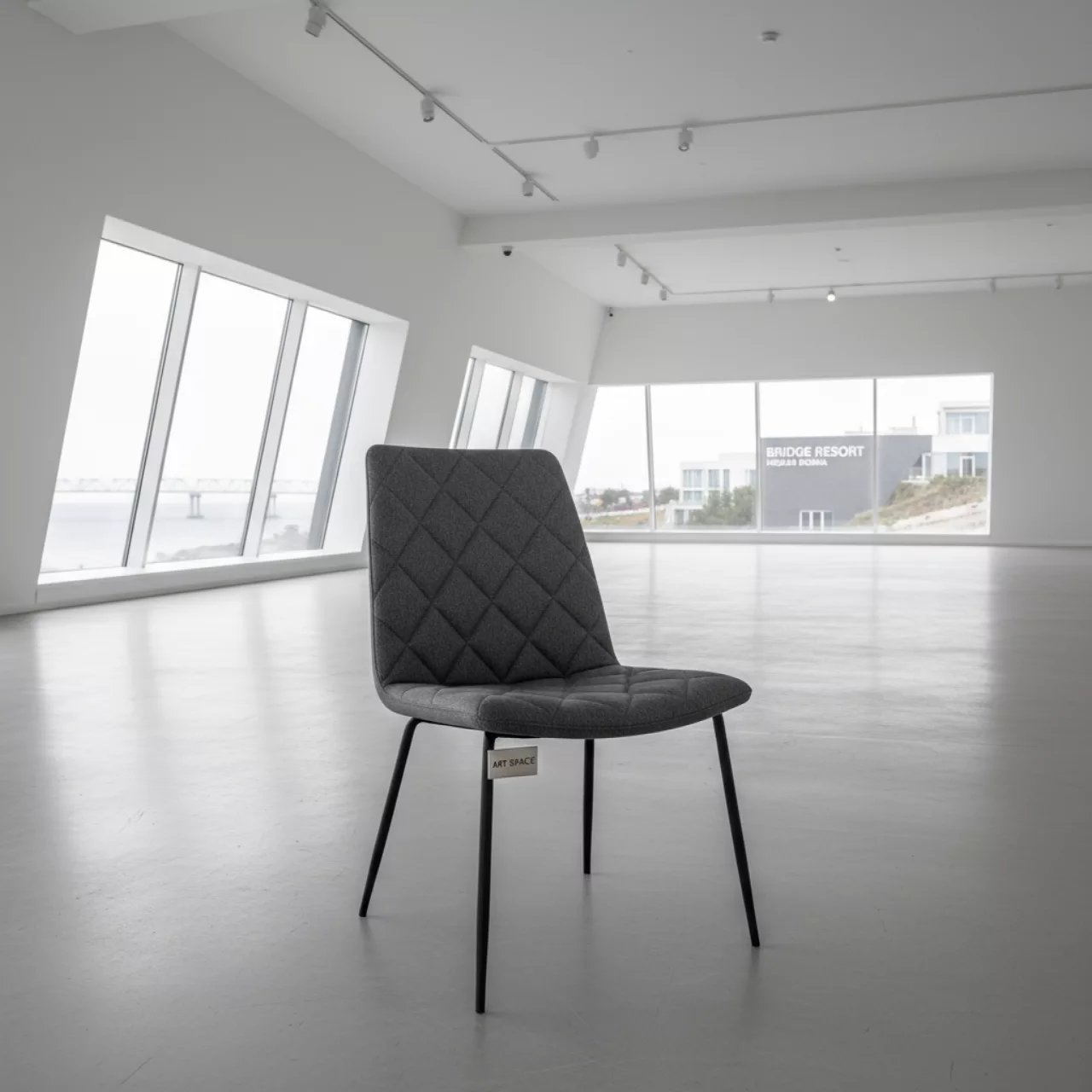 Аренда Стул Диамант серо черный в Bridge Resort — ART SPACE
