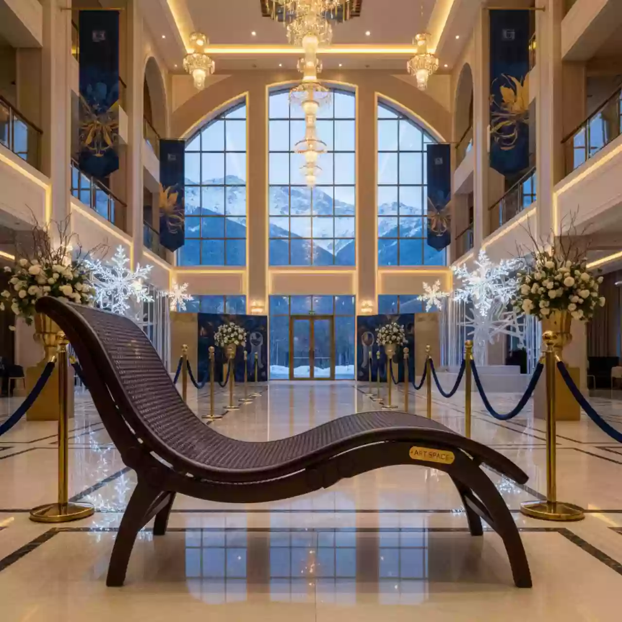 Аренда Стул для отдыха Бамбук искусственный ротанг в Гранд Отель Поляна — ART SPACE