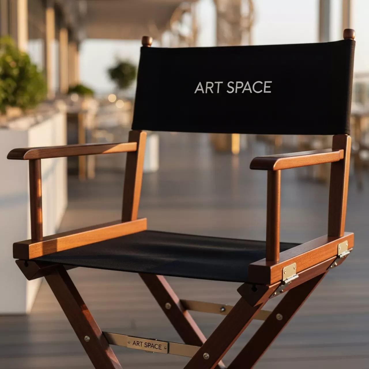 Аренда Стул для режиссеров в ресторане «Баран-Рапан» — ART SPACE