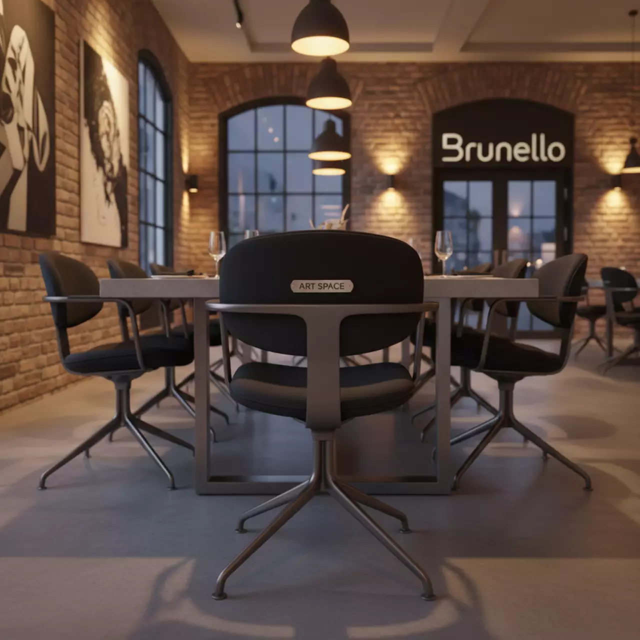 Аренда Стул Dolche в ресторане «Brunello» — ART SPACE