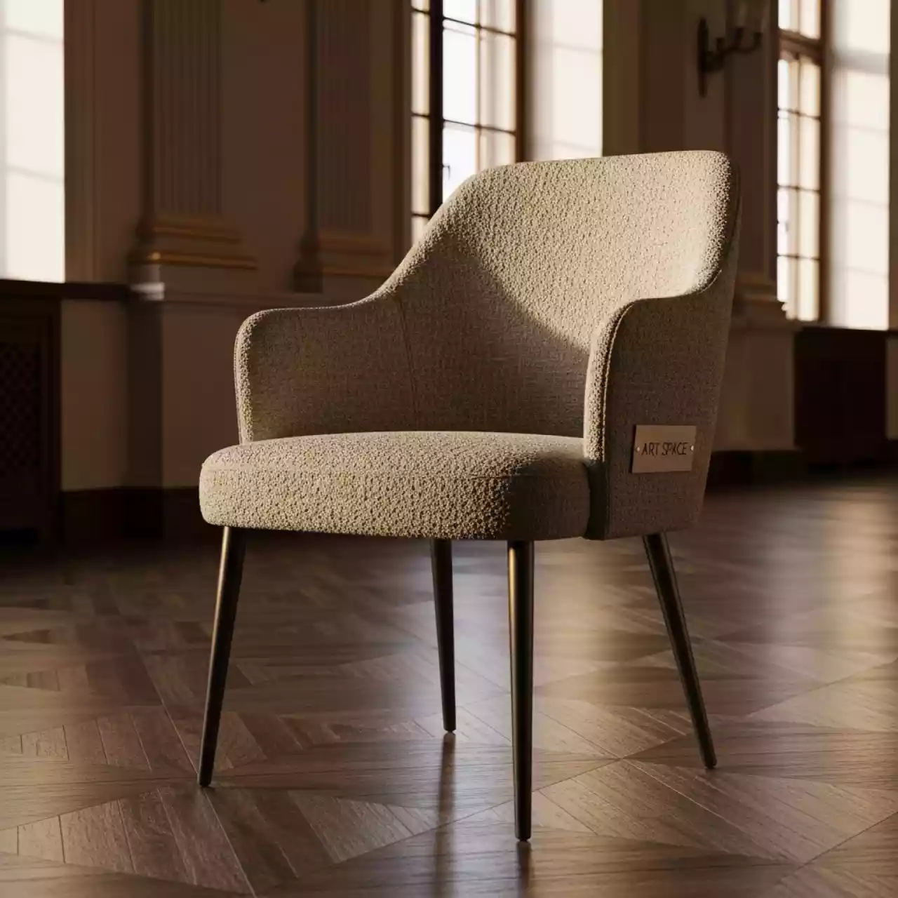 Аренда Стул Drezden букле Positiv в усадьбе Голицына — ART SPACE