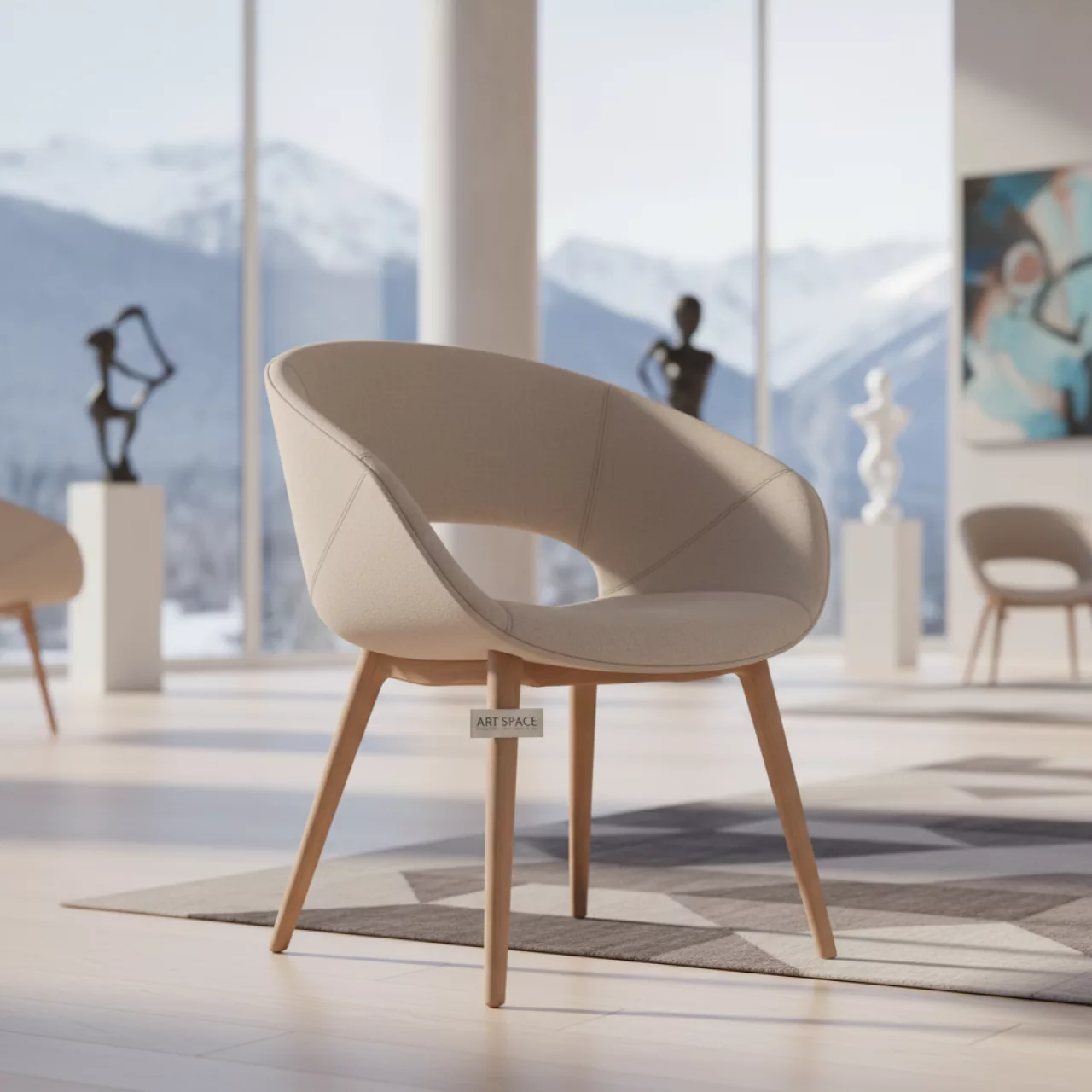 Аренда Стул Джерими бежевый в санатории «Заполярье» — ART SPACE