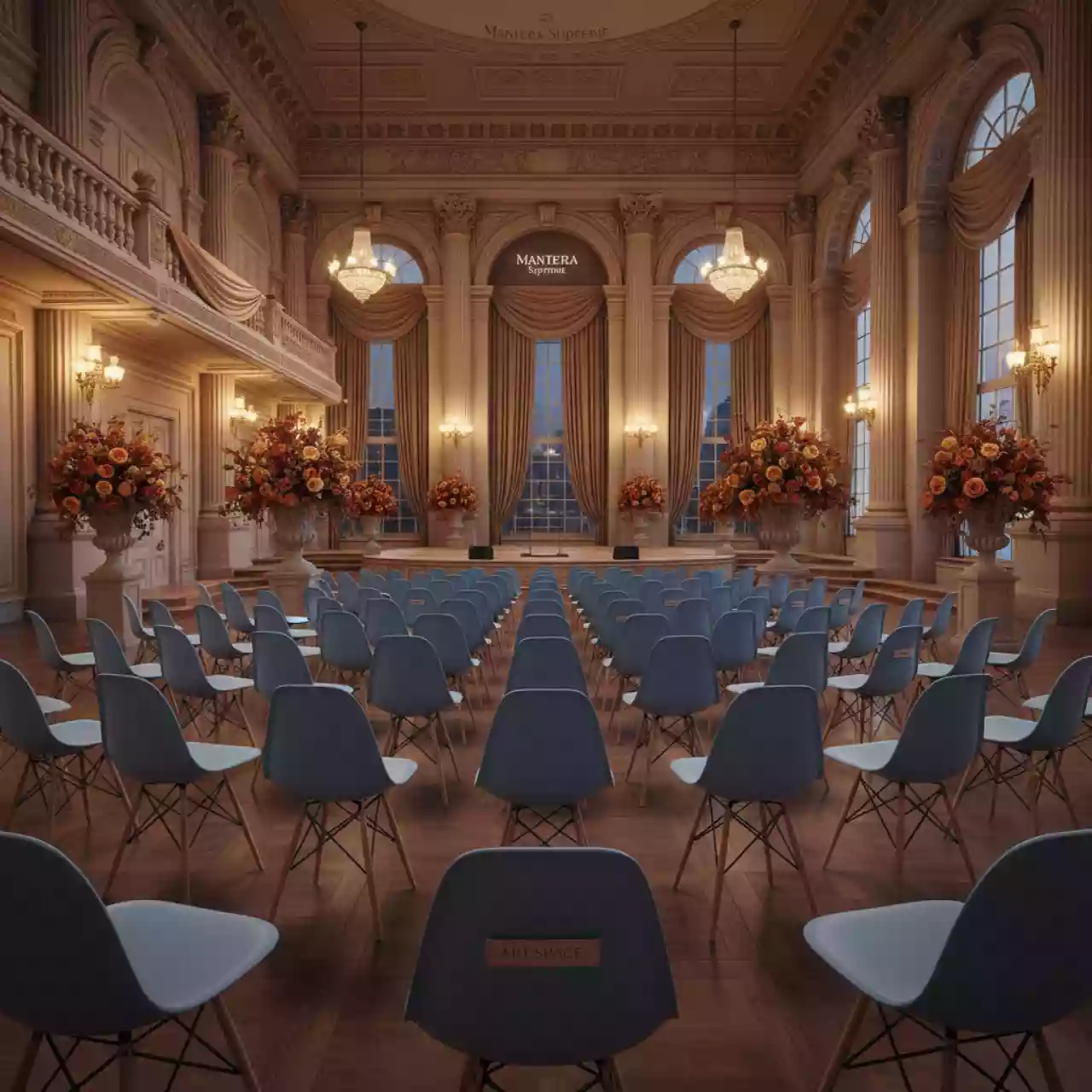 Аренда Стул Eames DSW голубой в Mantera Supreme — ART SPACE