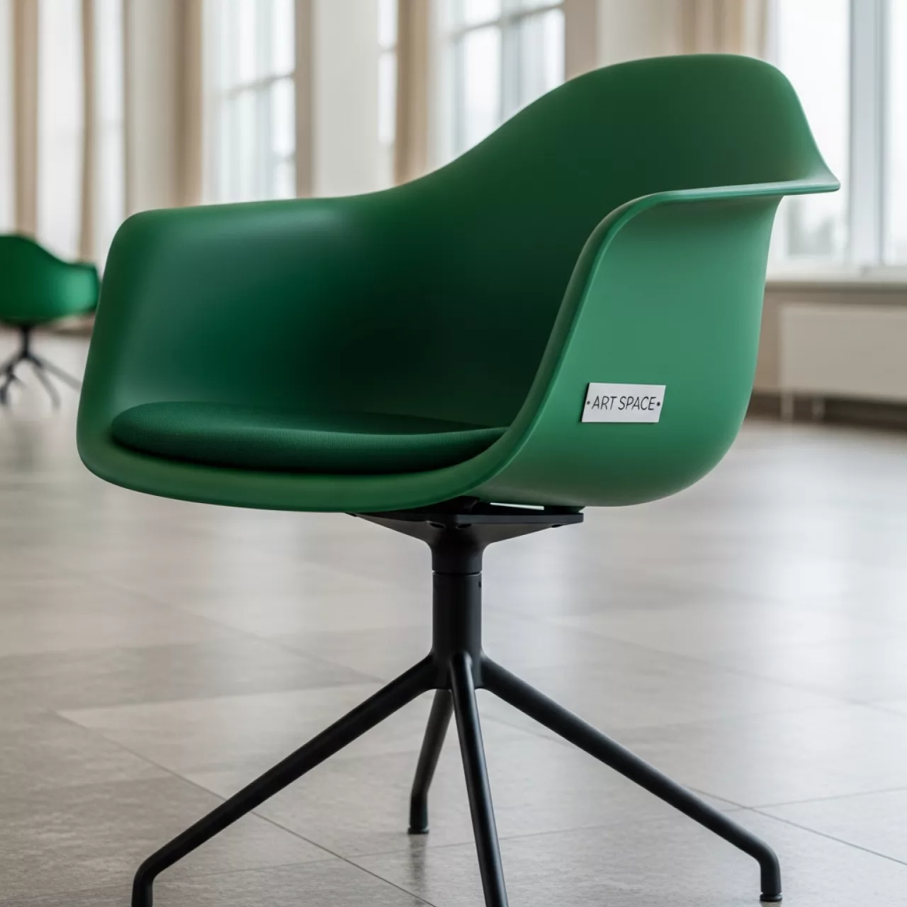 Аренда Стул Eames каркас металл ножки хромированные в Swissôtel Resort Sochi Kamelia — ART SPACE