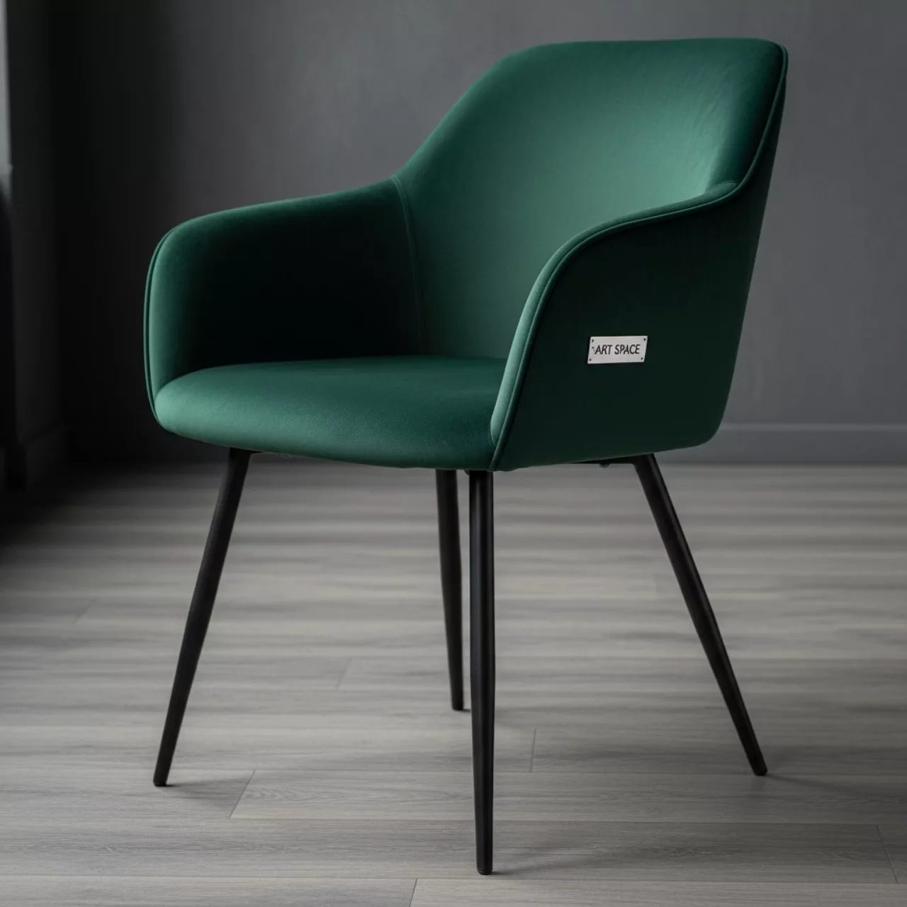 Аренда Стул Eleven велюр зеленый в ресторане «Магеллан» — ART SPACE