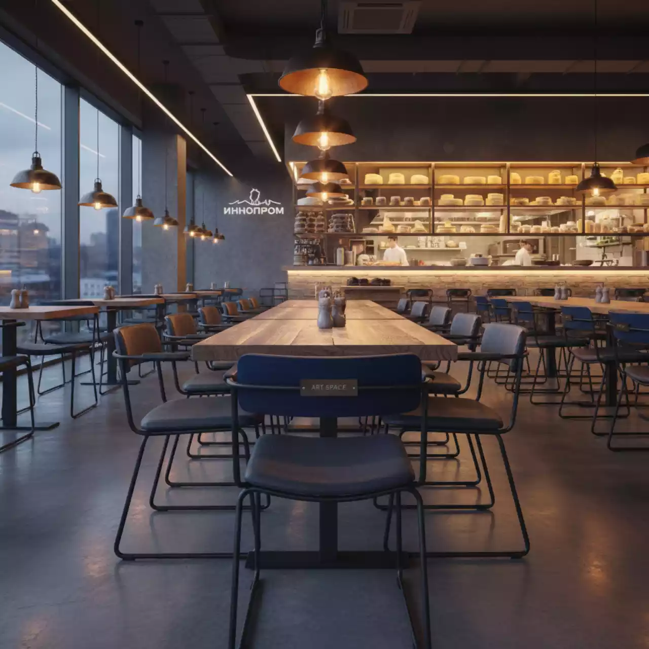 Аренда Стульев для кафе и ресторанов в ресторане «Сыроварня» — ART SPACE