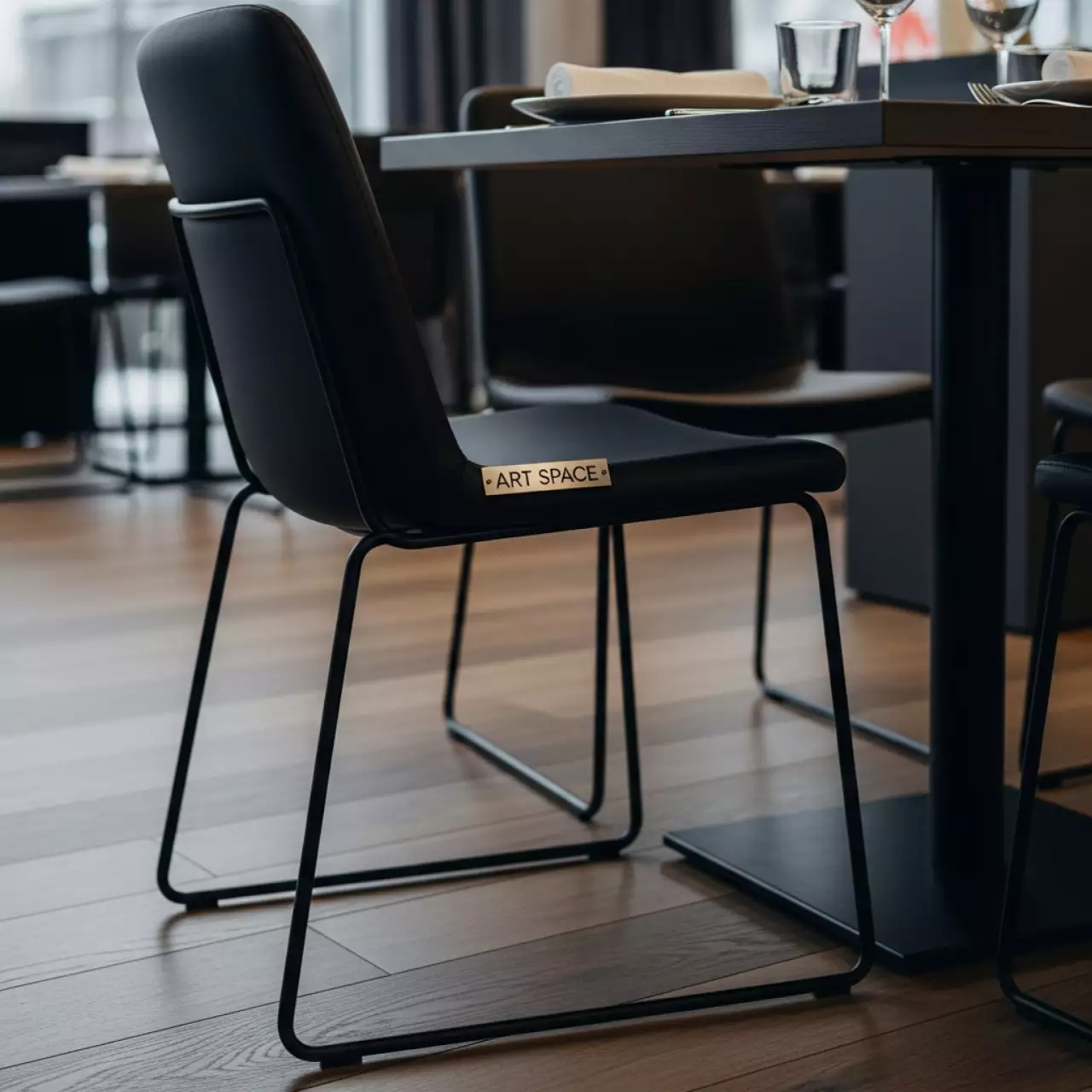 Аренда Стул Flexus Black в ресторане «Плакучая Ива» — ART SPACE