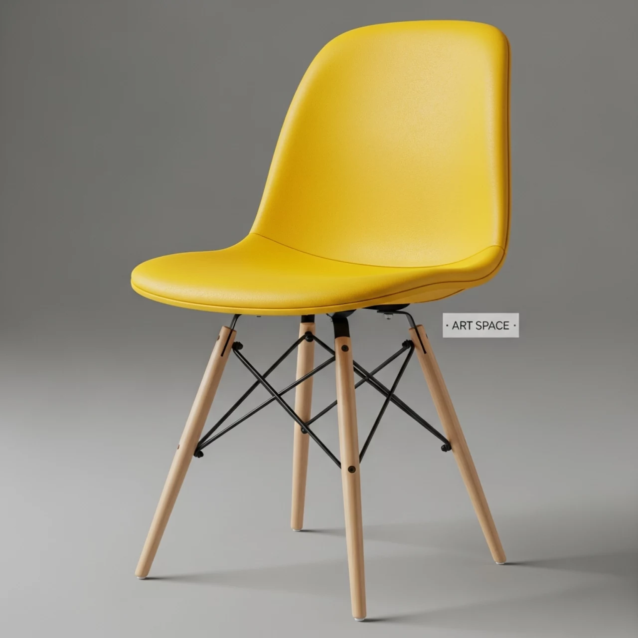 Аренда Стул Frankfurt желтый деревянные ножки в гранд-отеле «Жемчужина» — ART SPACE