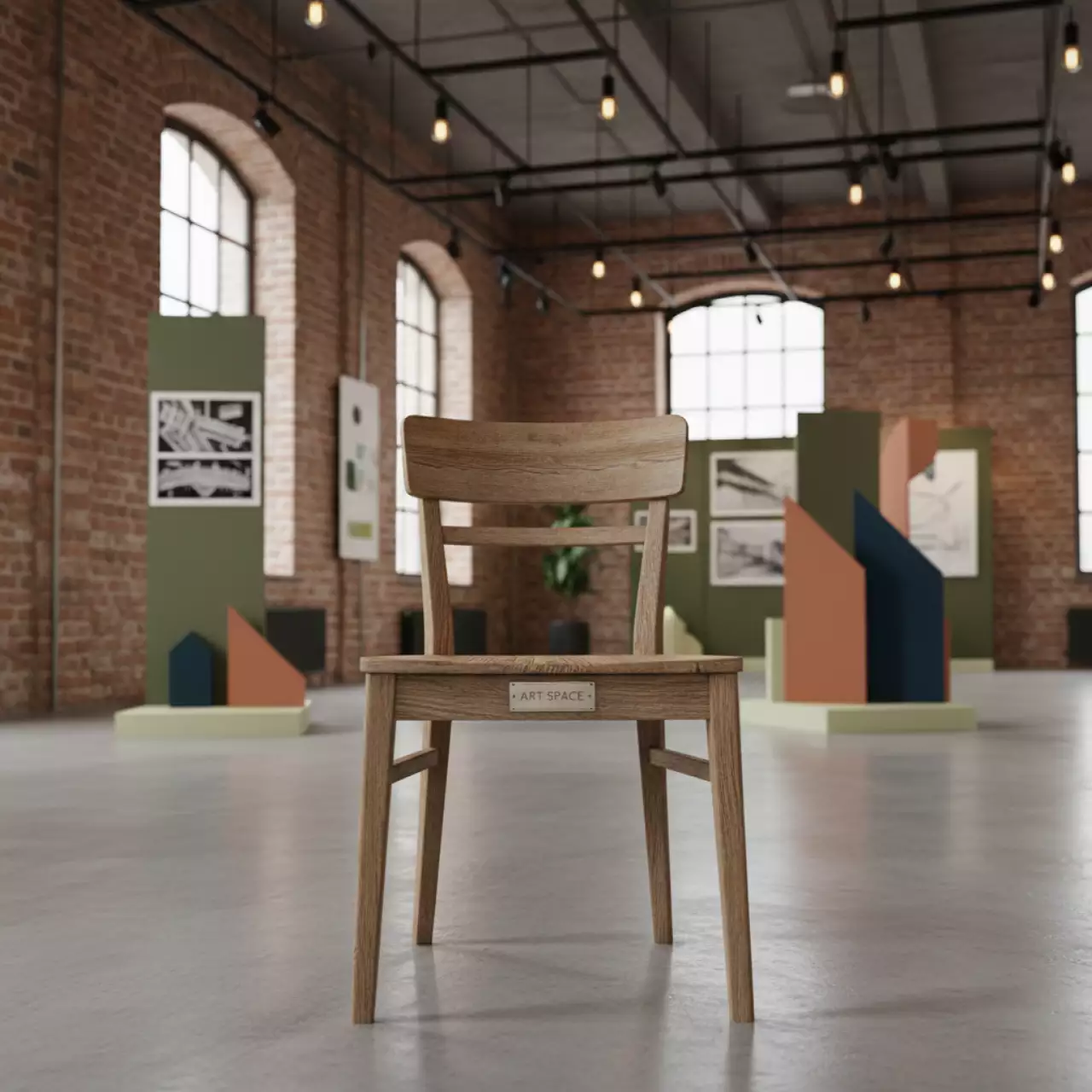 Аренда Стул Gammeldags сосна в Sport Inn Hotel & Wellness — ART SPACE