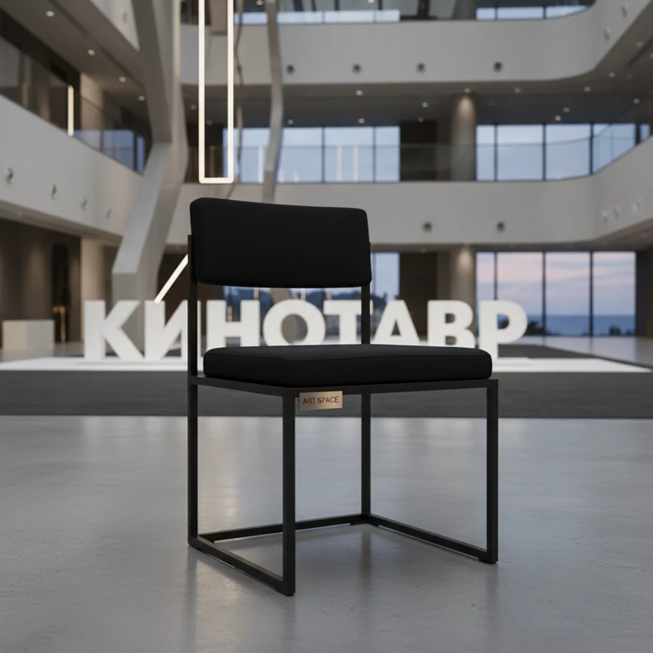 Аренда Стул Gobel каркас черный черный в Imeretinskiy Hotel — ART SPACE