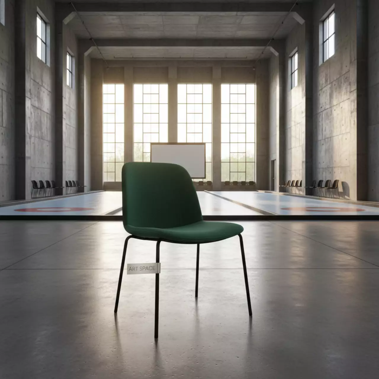 Аренда Стул Green Nord в Керлинговом центре «Ледяной куб» — ART SPACE