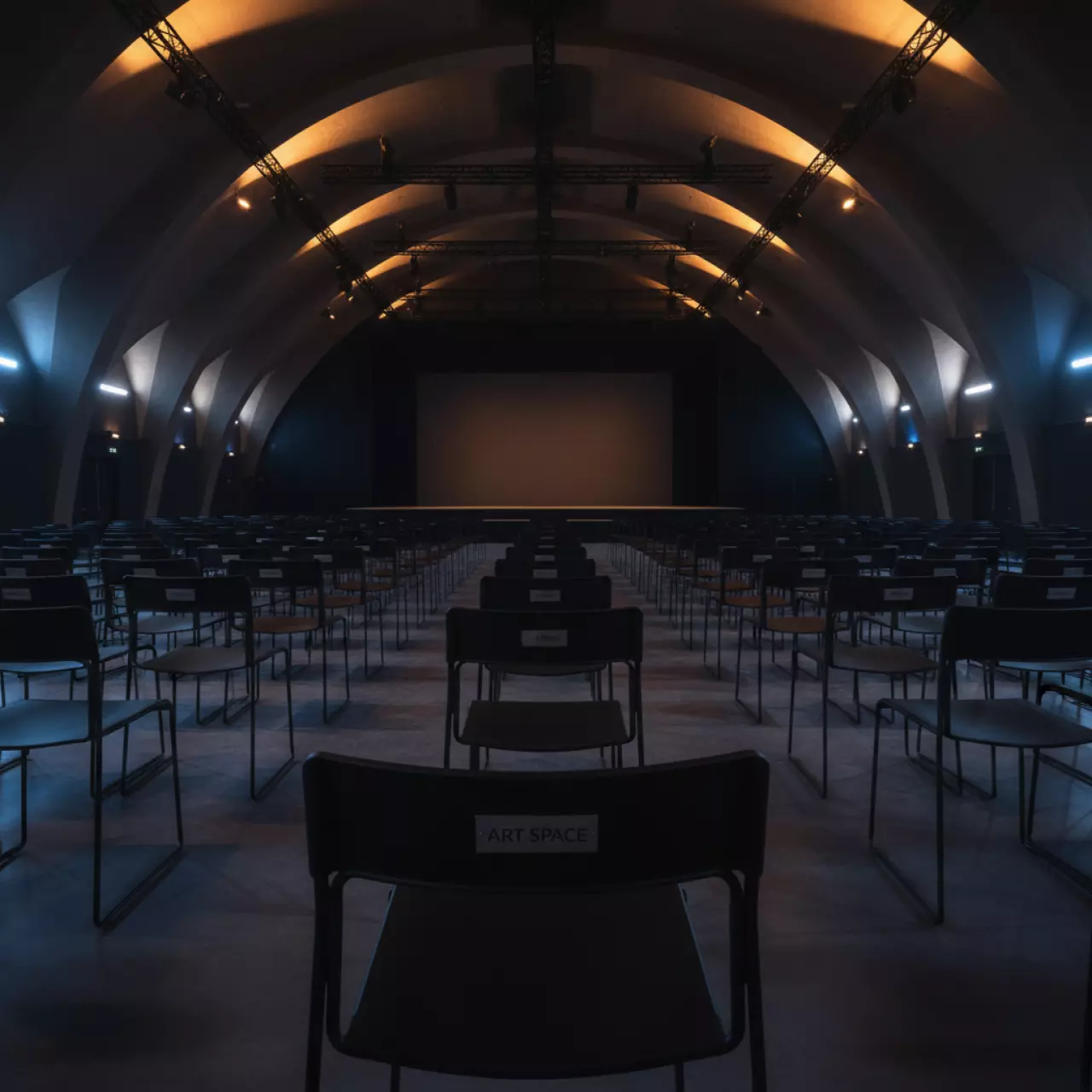 Аренда Стул Groover черный в ледовом дворце «Большой» — ART SPACE