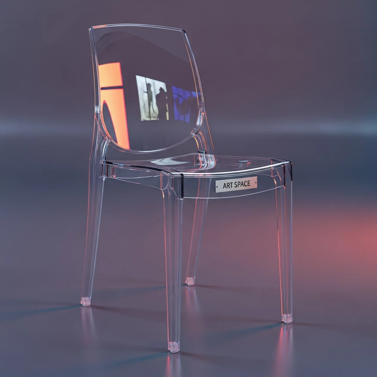 Аренда Стул Gyza прозрачный в Зале органной и камерной музыки — ART SPACE