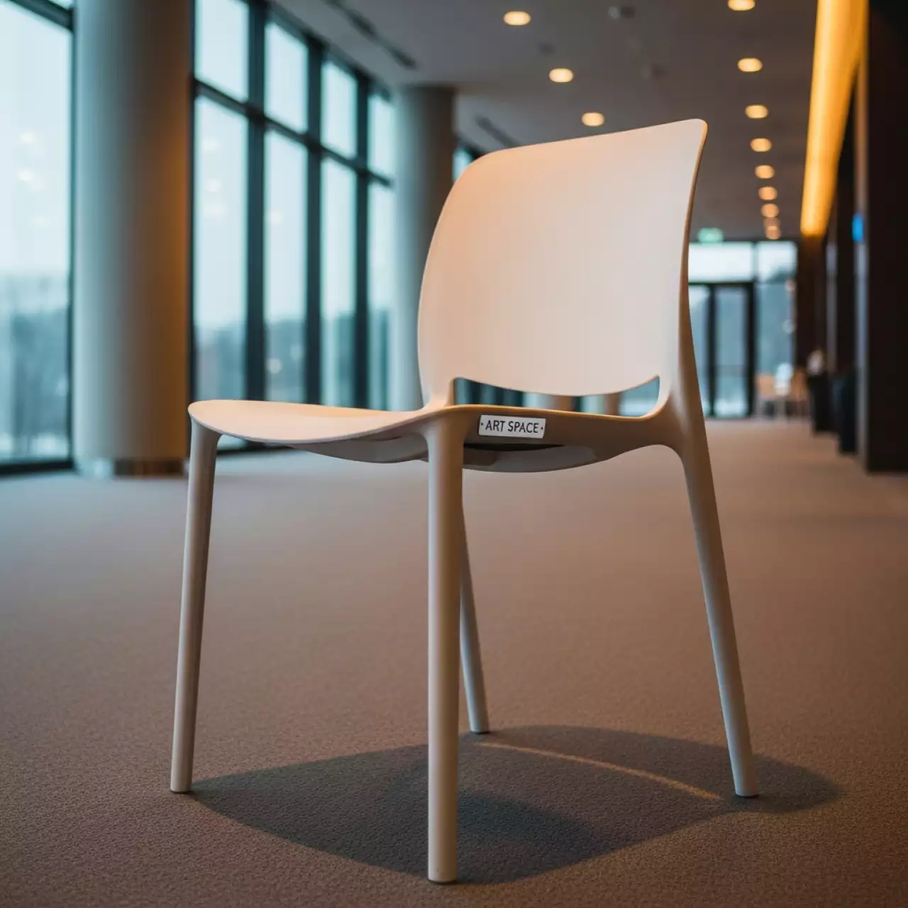 Аренда Стул Herman пластиковый белый BACKSTAGE WT в Mövenpick Hotel — ART SPACE