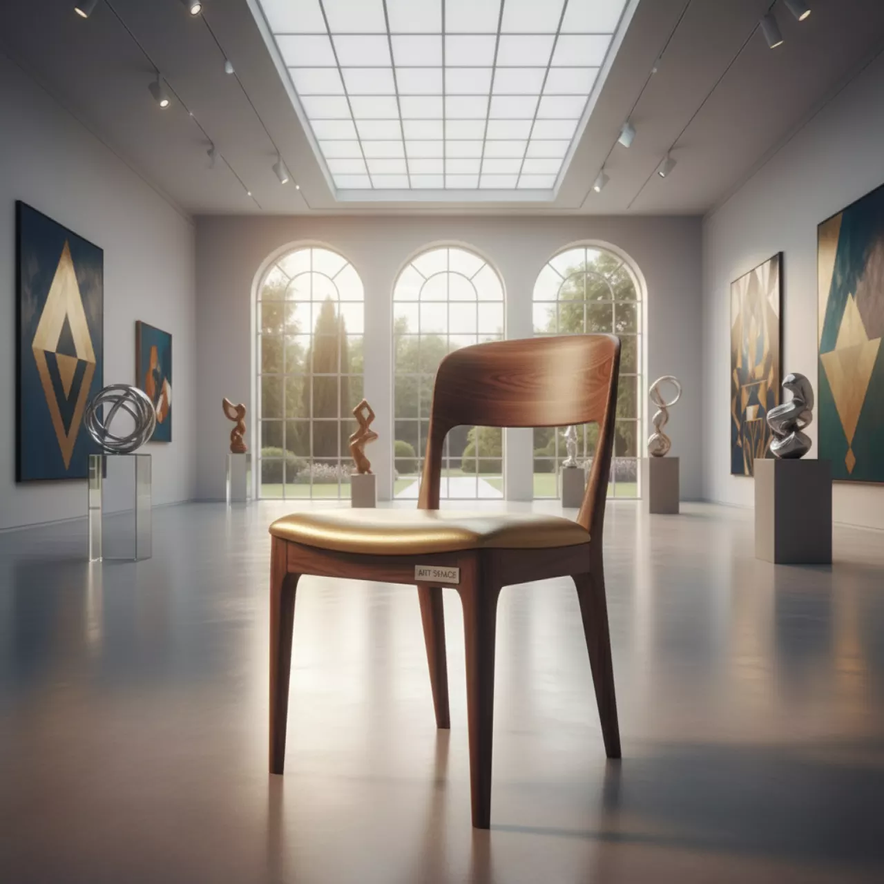 Аренда Стул Хит экокожа Cometa Gold каркас темный орех в санатории «Черноморье» — ART SPACE