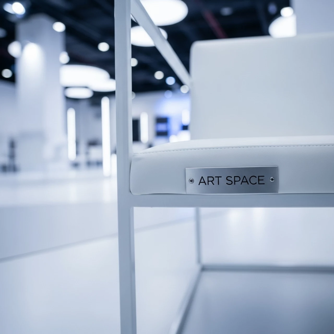 Аренда Стул Хит кожзам белый каркас белый в ресторане «Паруса» — ART SPACE