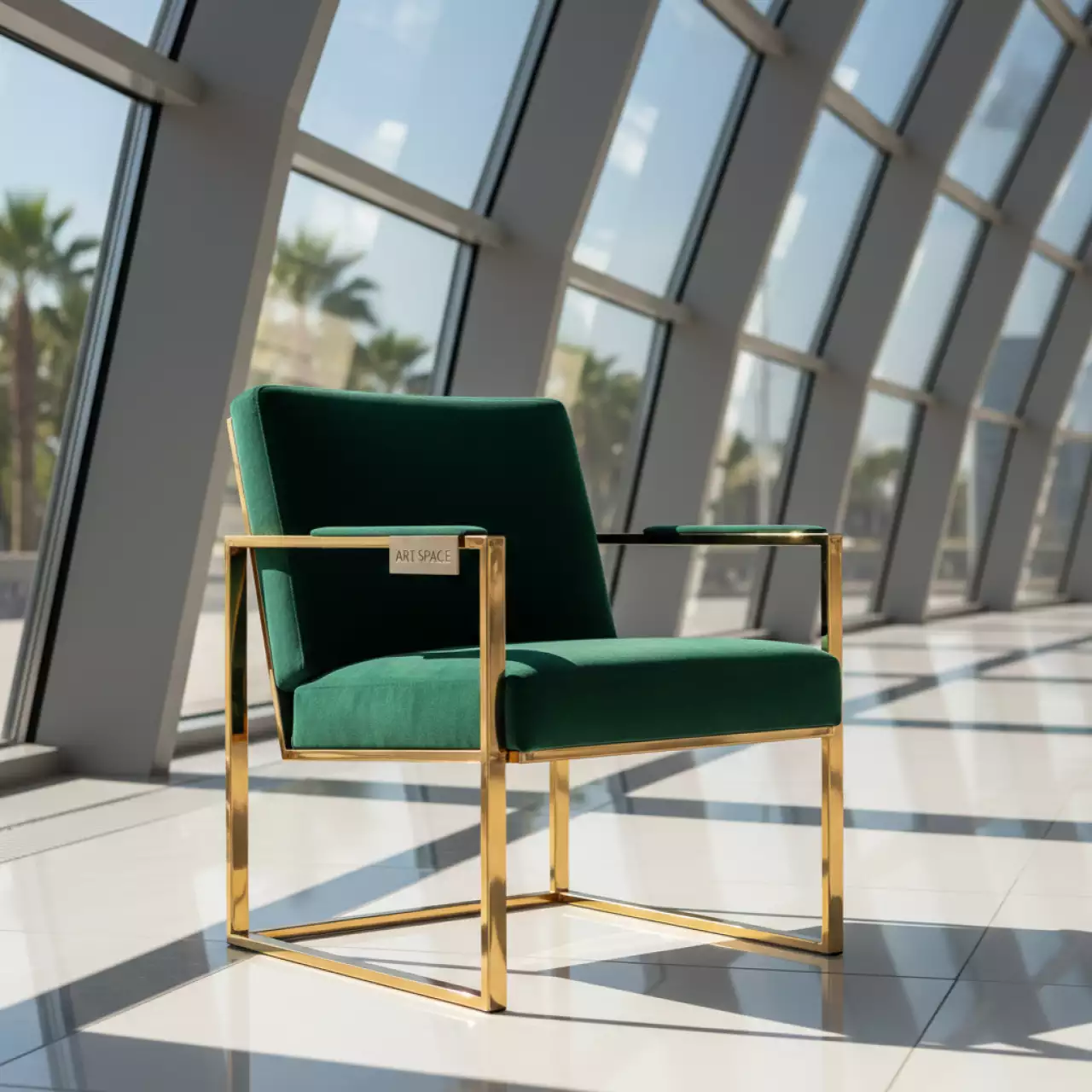 Аренда Стул Хит Лайт велюр Velutto каркас золото в ледовом дворце «Большой» — ART SPACE