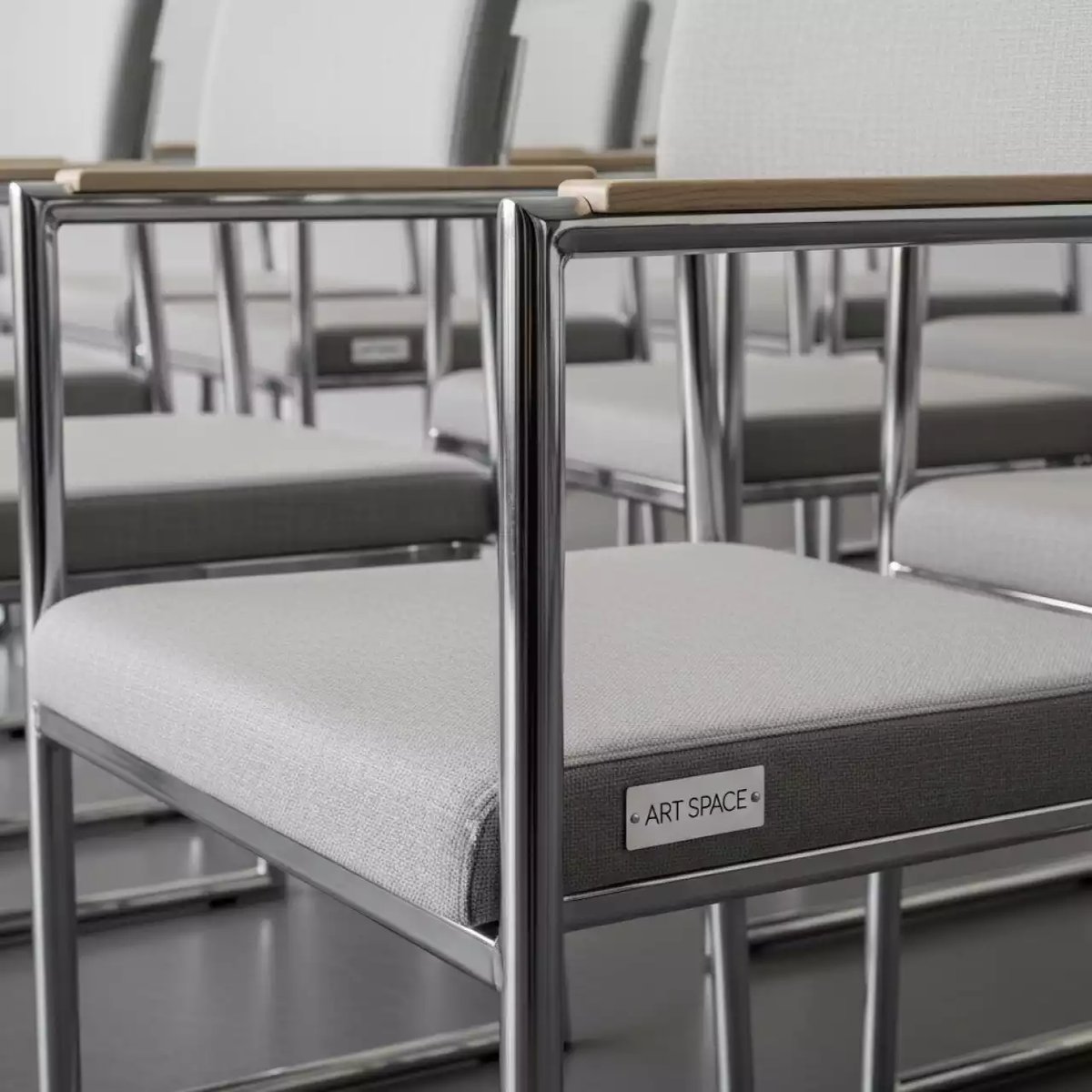 Аренда Стул Хлоя хром в санатории «Русь» — ART SPACE