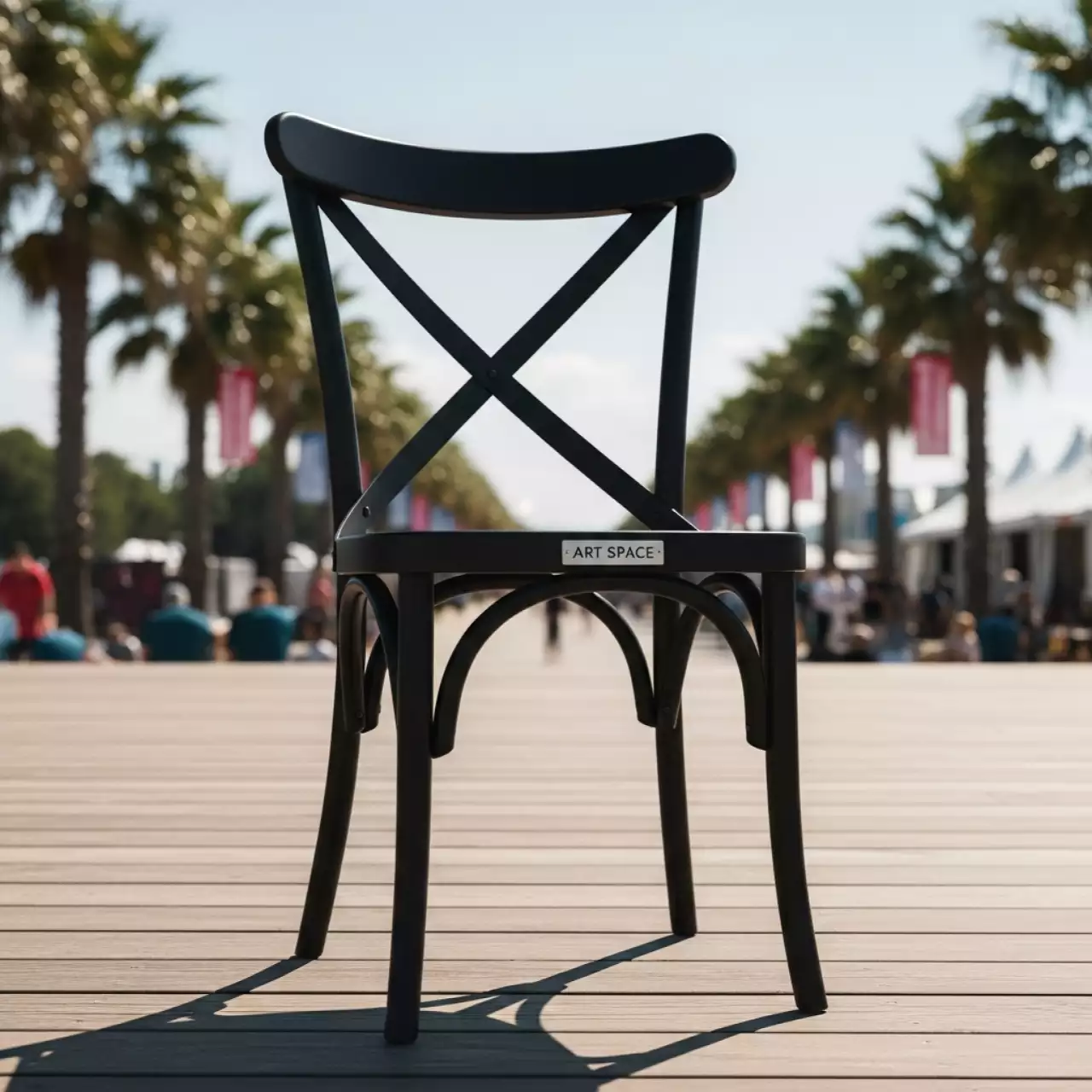 Аренда Стул Ингольф черный на Имеретинской набережной — ART SPACE