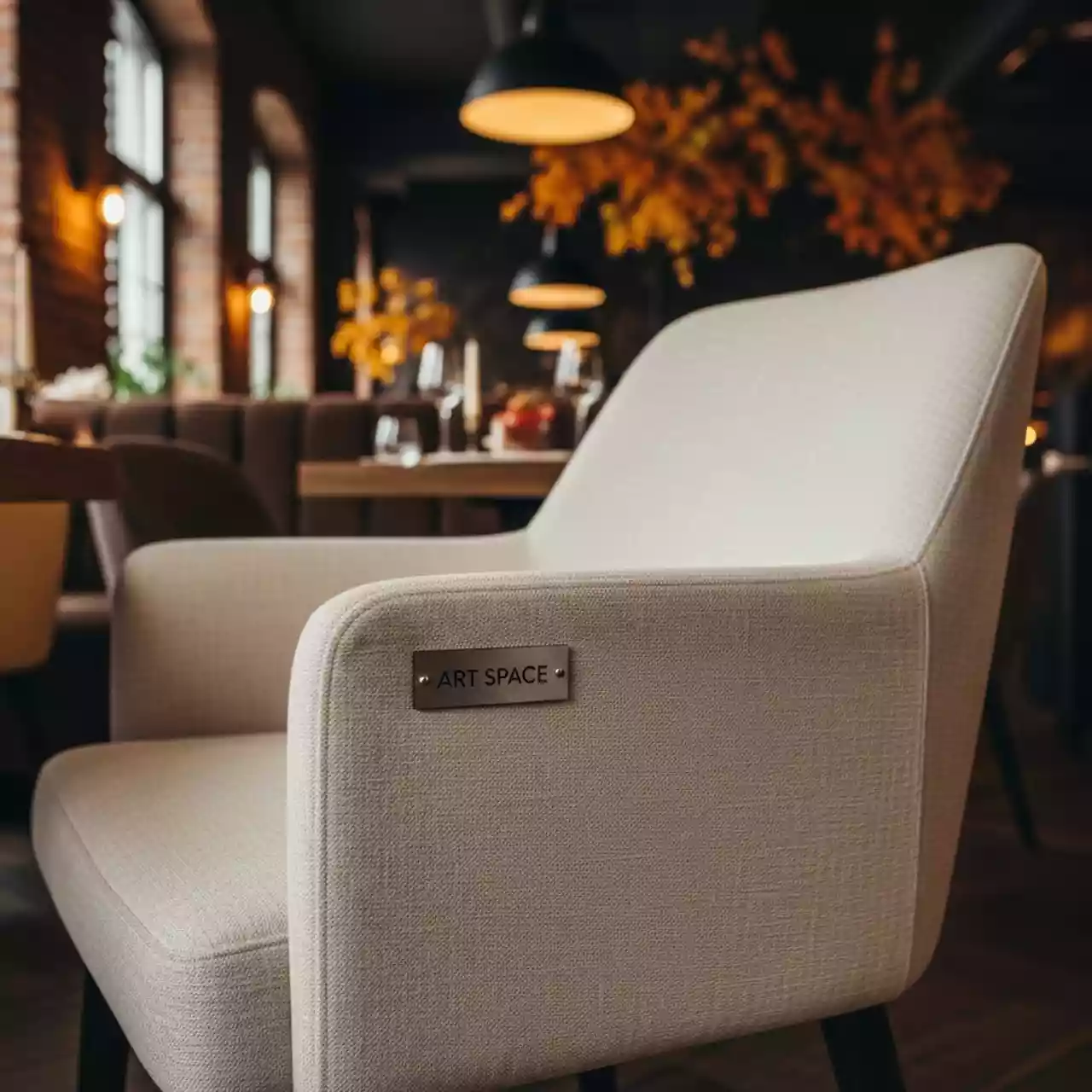Аренда Стул Isabella Soft бежевый в ресторане «Плакучая Ива» — ART SPACE
