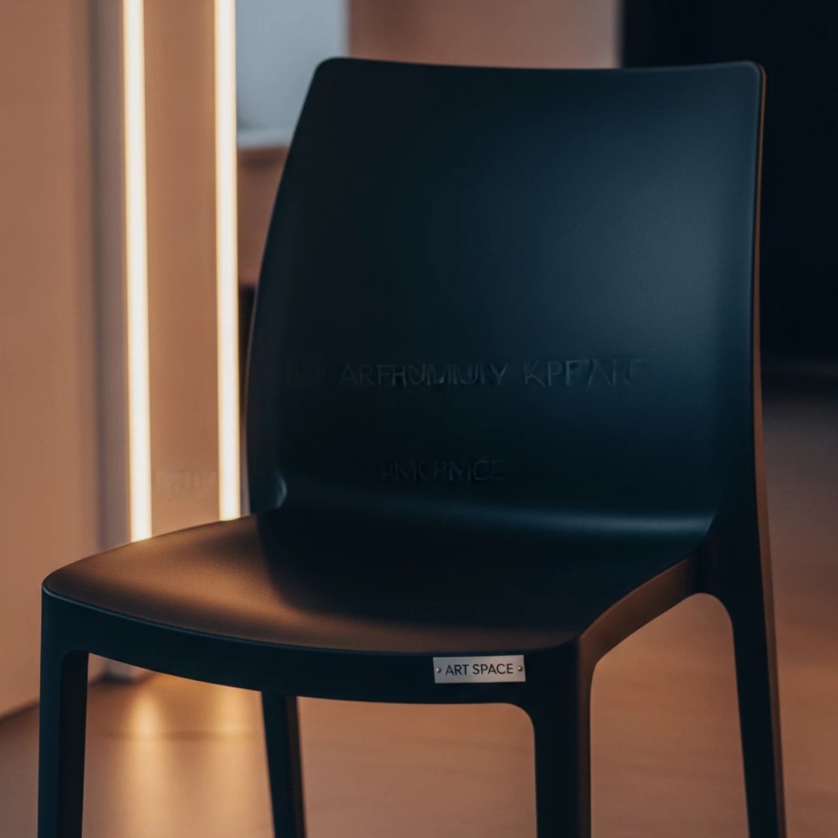 Аренда Стул из пластика RoyalFamily Kai черный в Маринс Парк Отеле — ART SPACE