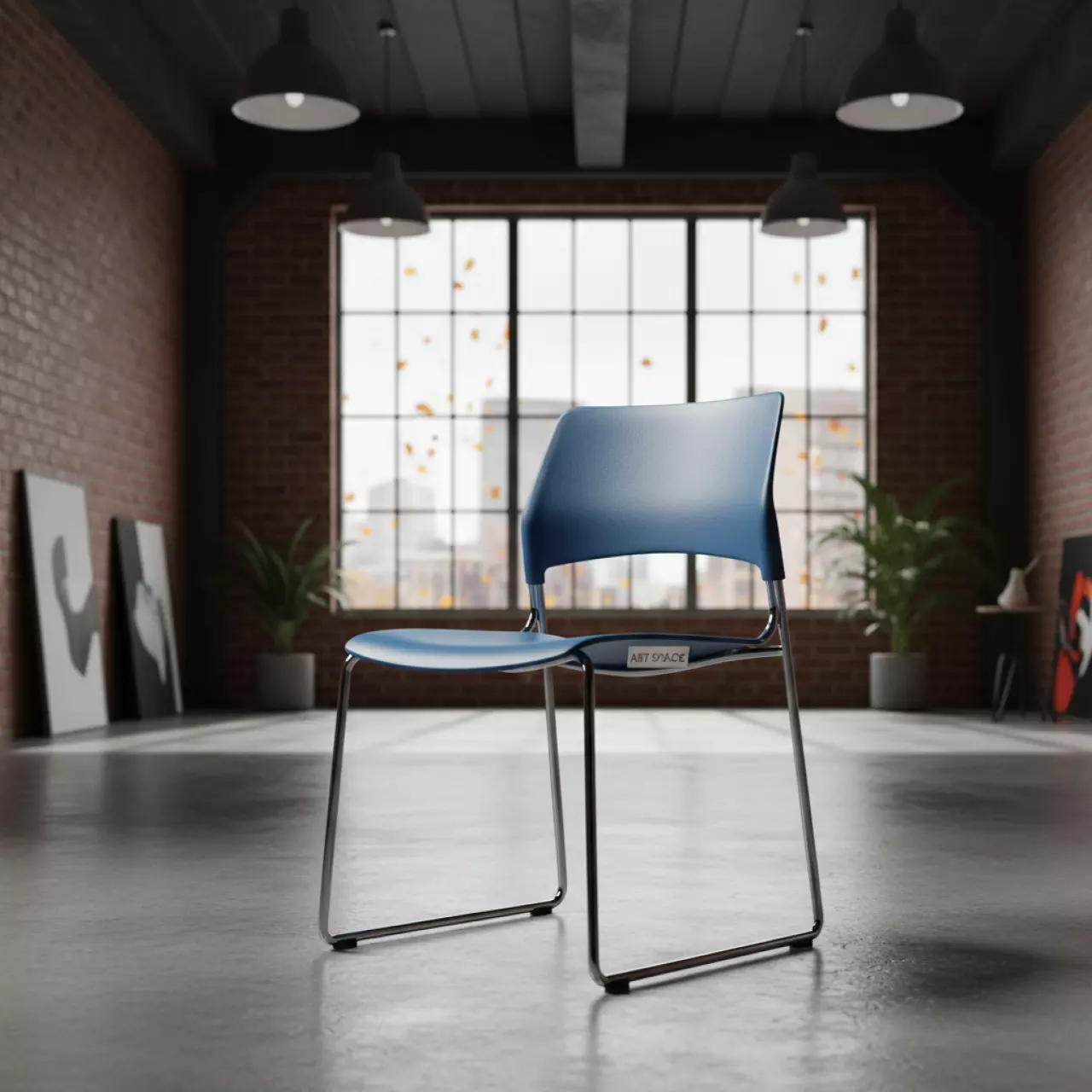 Аренда Стул ИЗО пластиковый голубой в отеле Hyatt Regency Sochi — ART SPACE