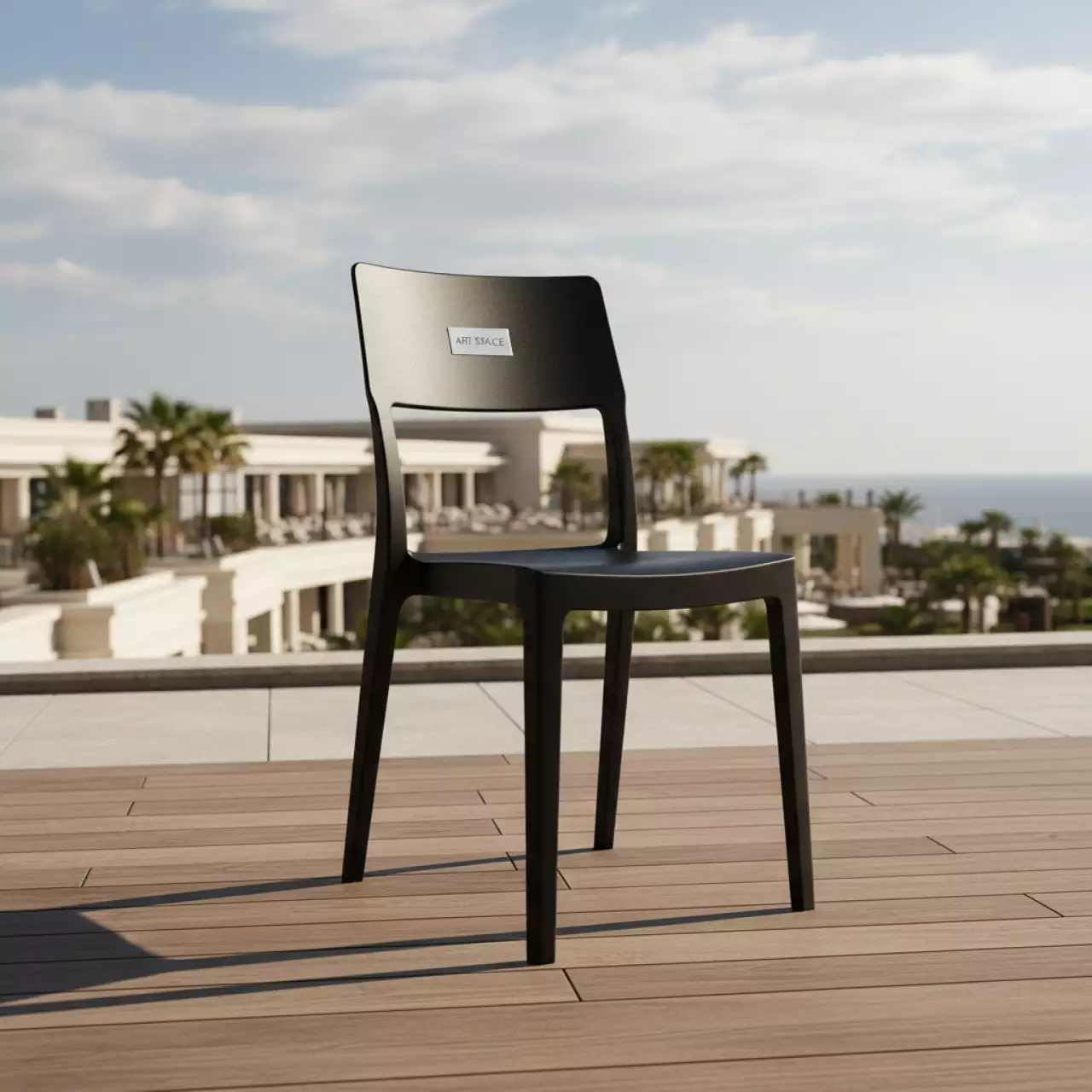 Аренда Стул Кьявари Bride пластик черный в Swissôtel Resort Sochi Kamelia — ART SPACE