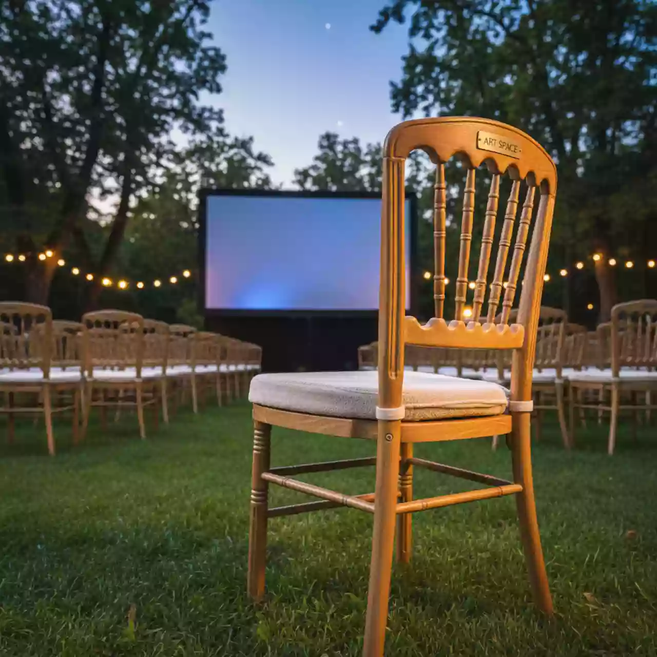 Аренда Стул Кьявари велюровая подушка Teddy молдинг старое золото в парке «Ривьера» — ART SPACE
