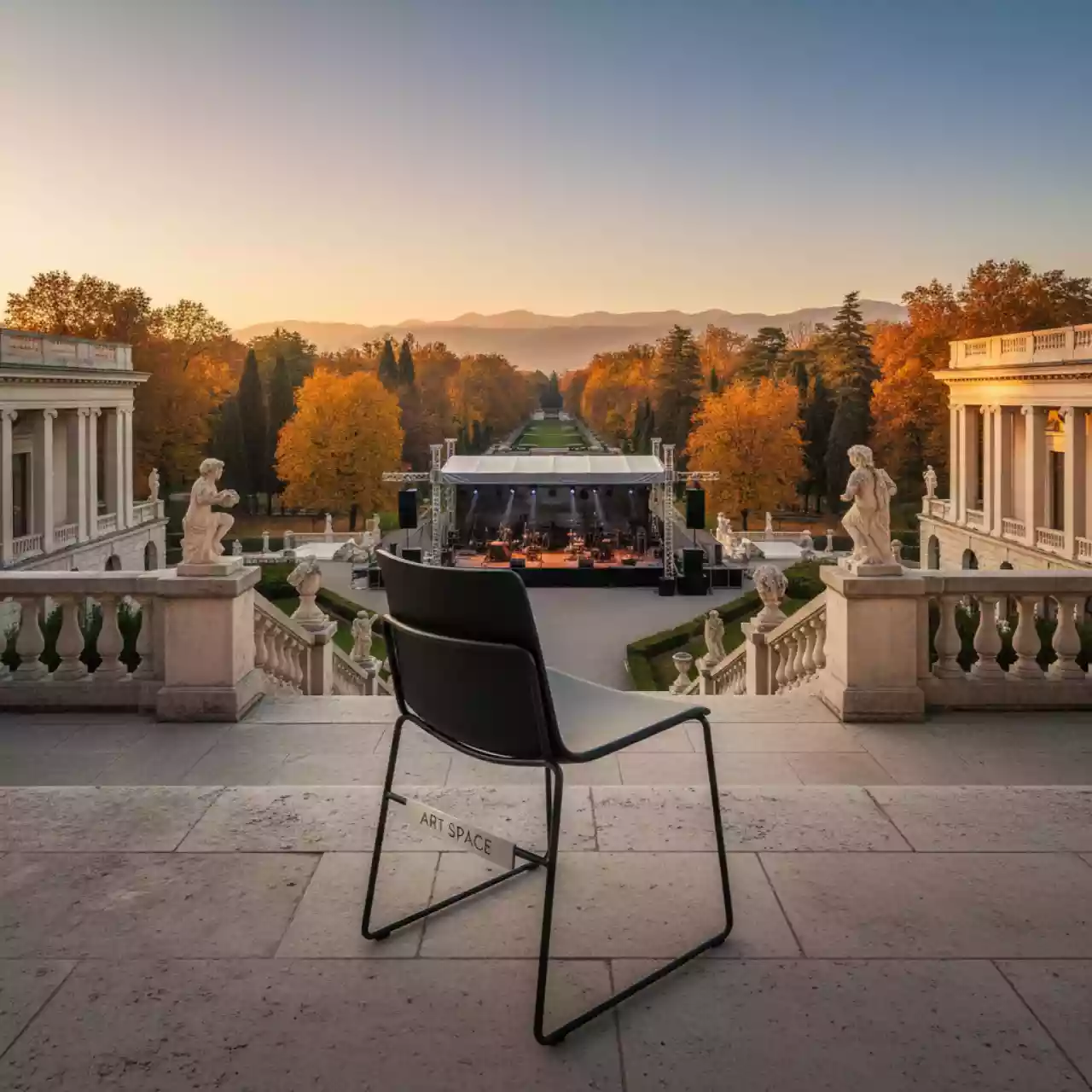 Аренда Стул каркас черный Helmet в санатории «Металлург» — ART SPACE