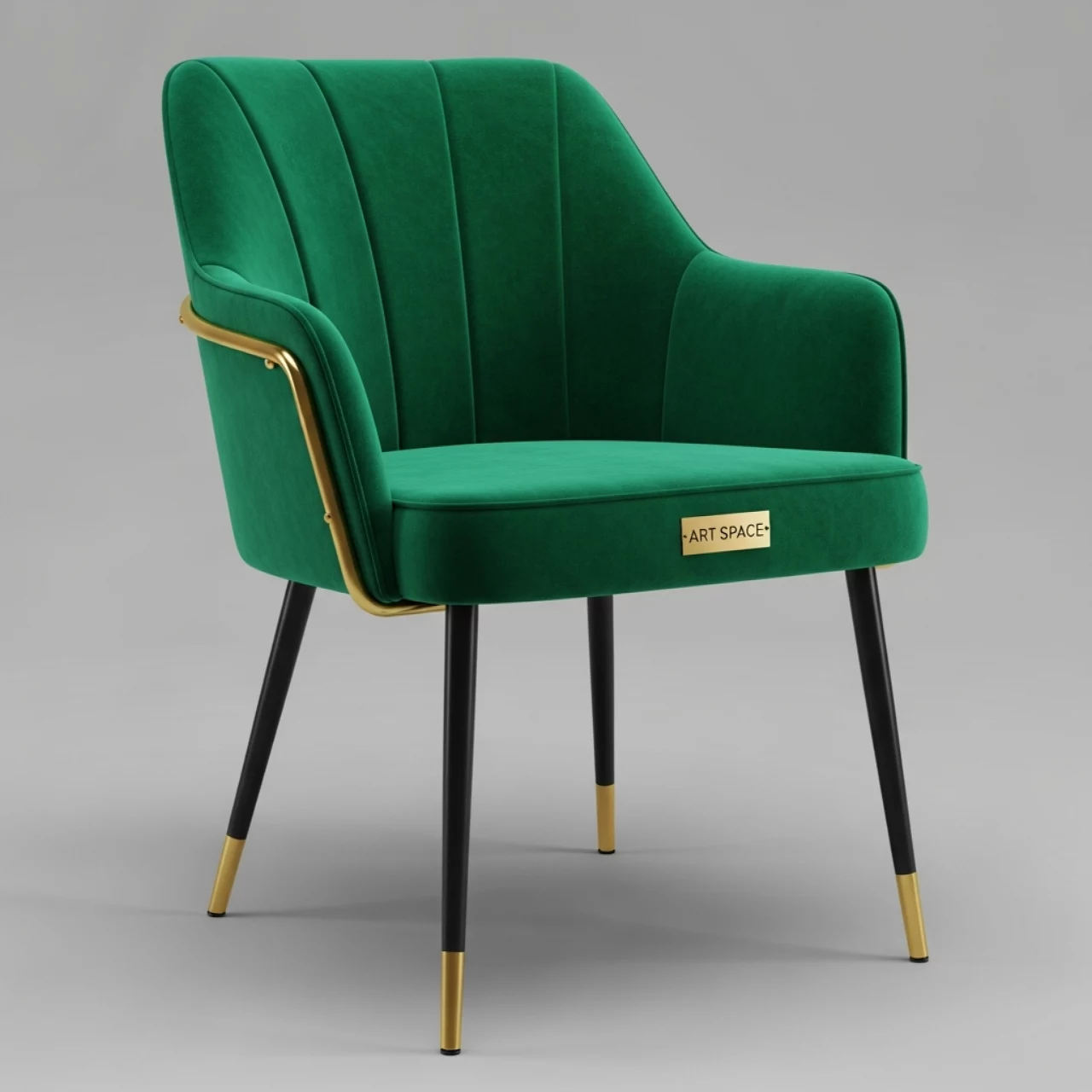 Аренда Стул Kongsberg изумруд ножки черно золотые в Swissôtel Resort Sochi Kamelia — ART SPACE
