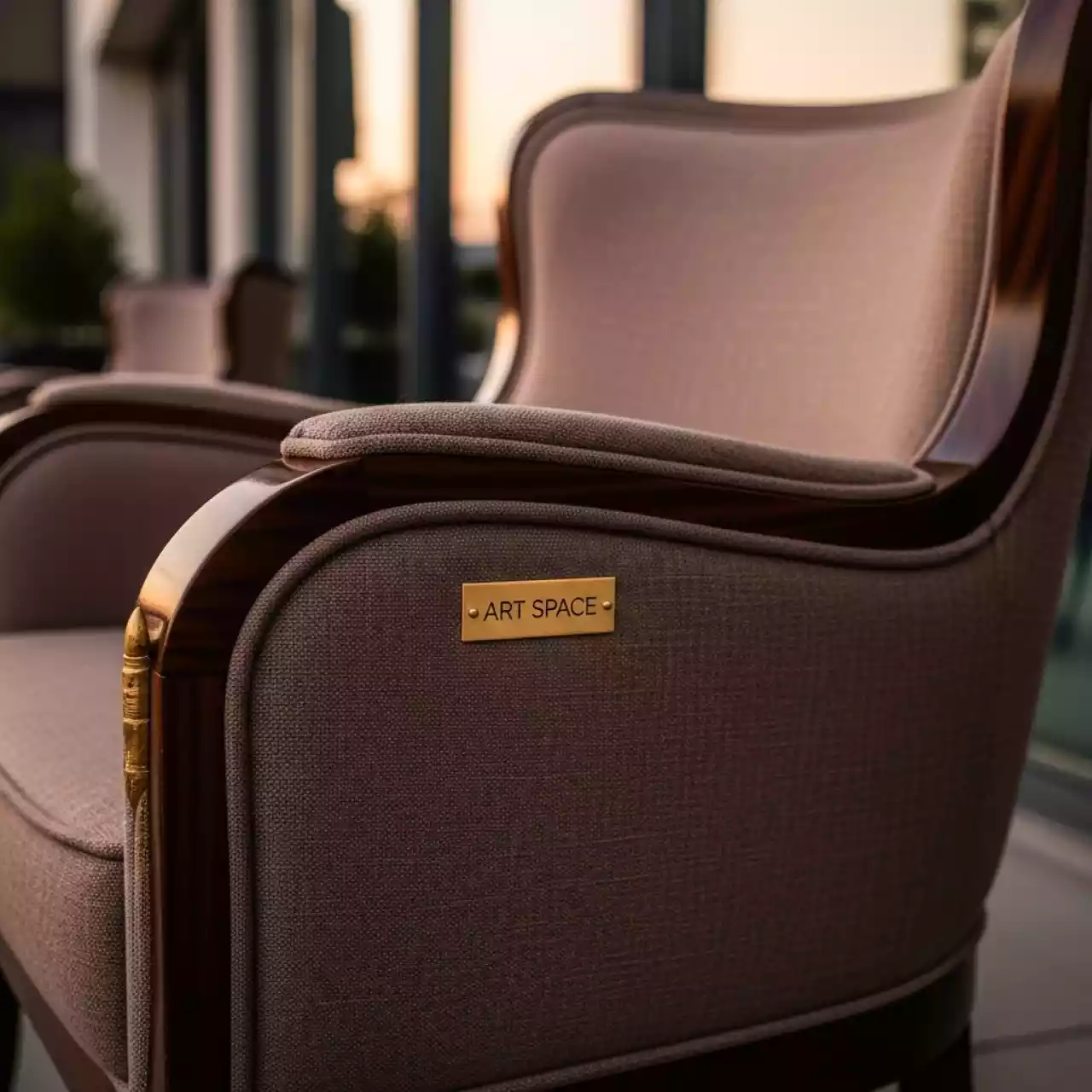 Аренда Стул коричневый Franc в ресторане «D.O.M» — ART SPACE