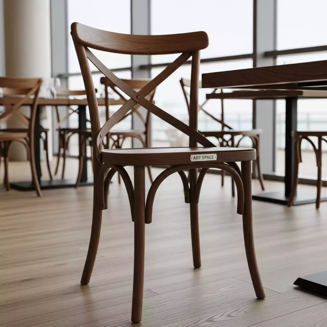 Аренда Стул коричневый Прованс в ресторане «Voda» — ART SPACE