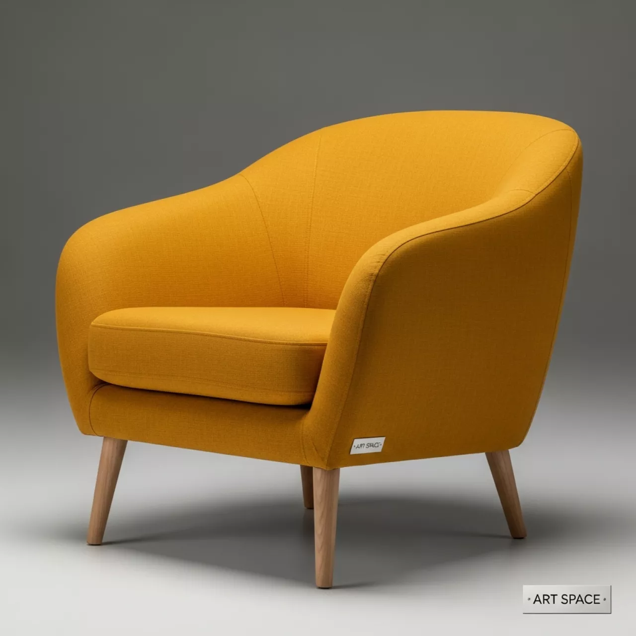 Аренда Стул кресло Джуно натуральный карри в ресторане «Паруса» — ART SPACE