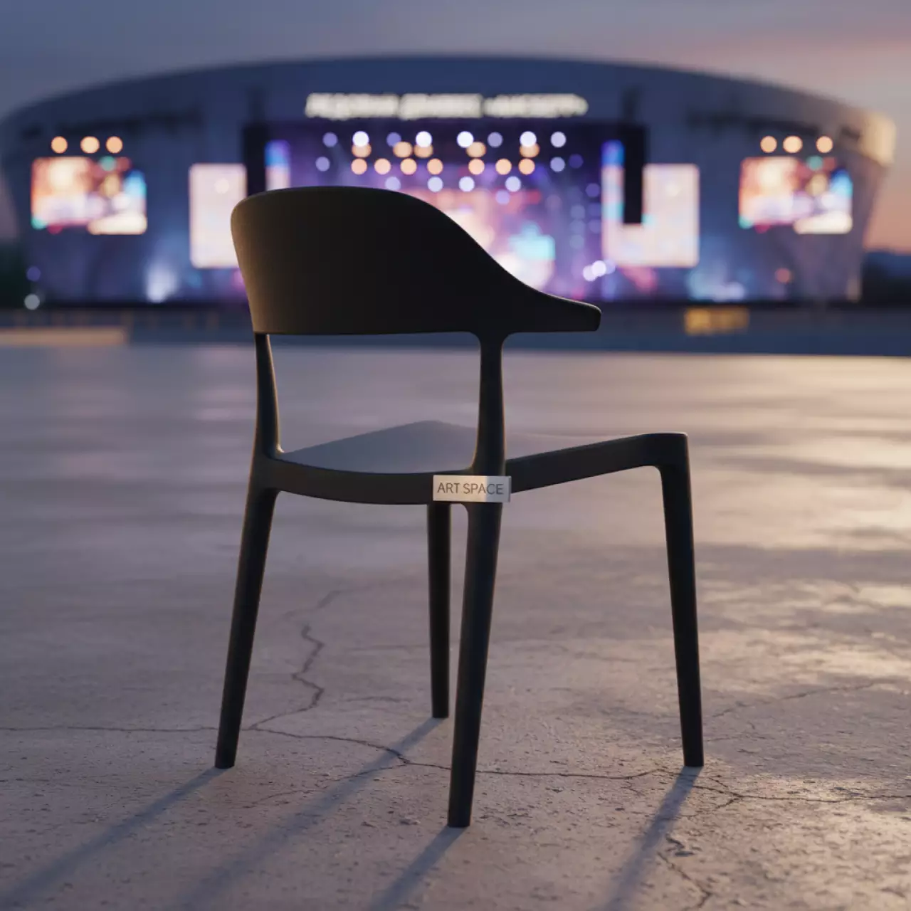 Аренда Стул кресло Strike черное в Ледовом дворце «Айсберг» — ART SPACE