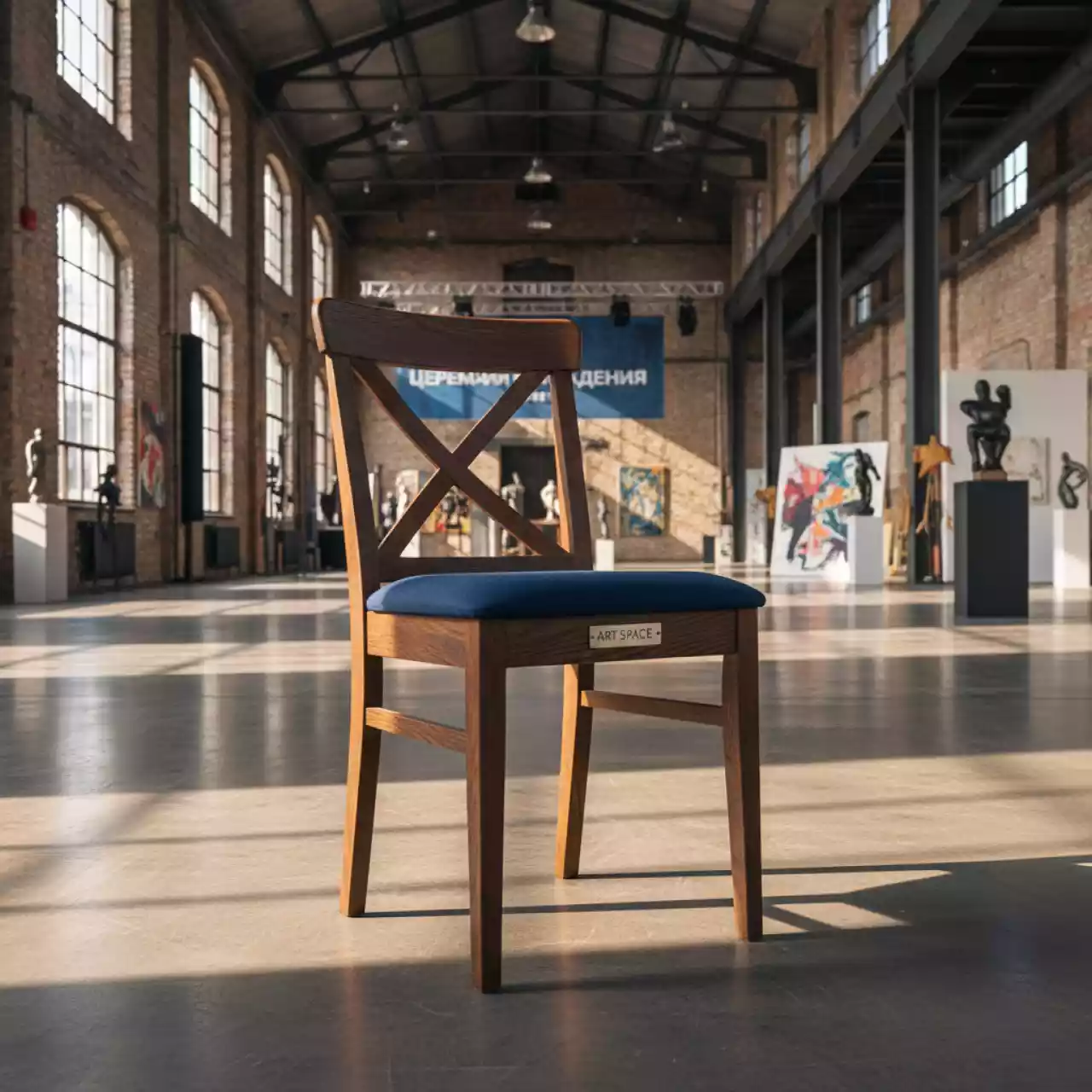 Аренда Стул Кросс Кантри с подушкой в ОКЦ «Галактика» — ART SPACE