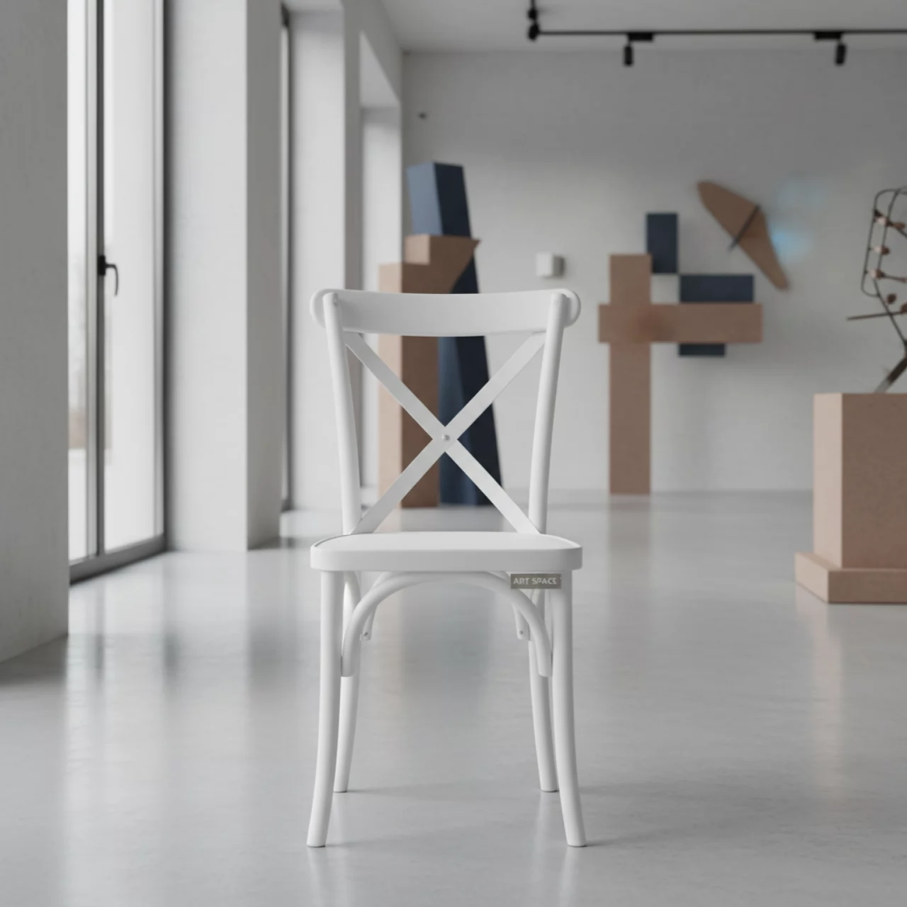 Аренда Стул Кроссбэк белый в Stella di Mosca — ART SPACE