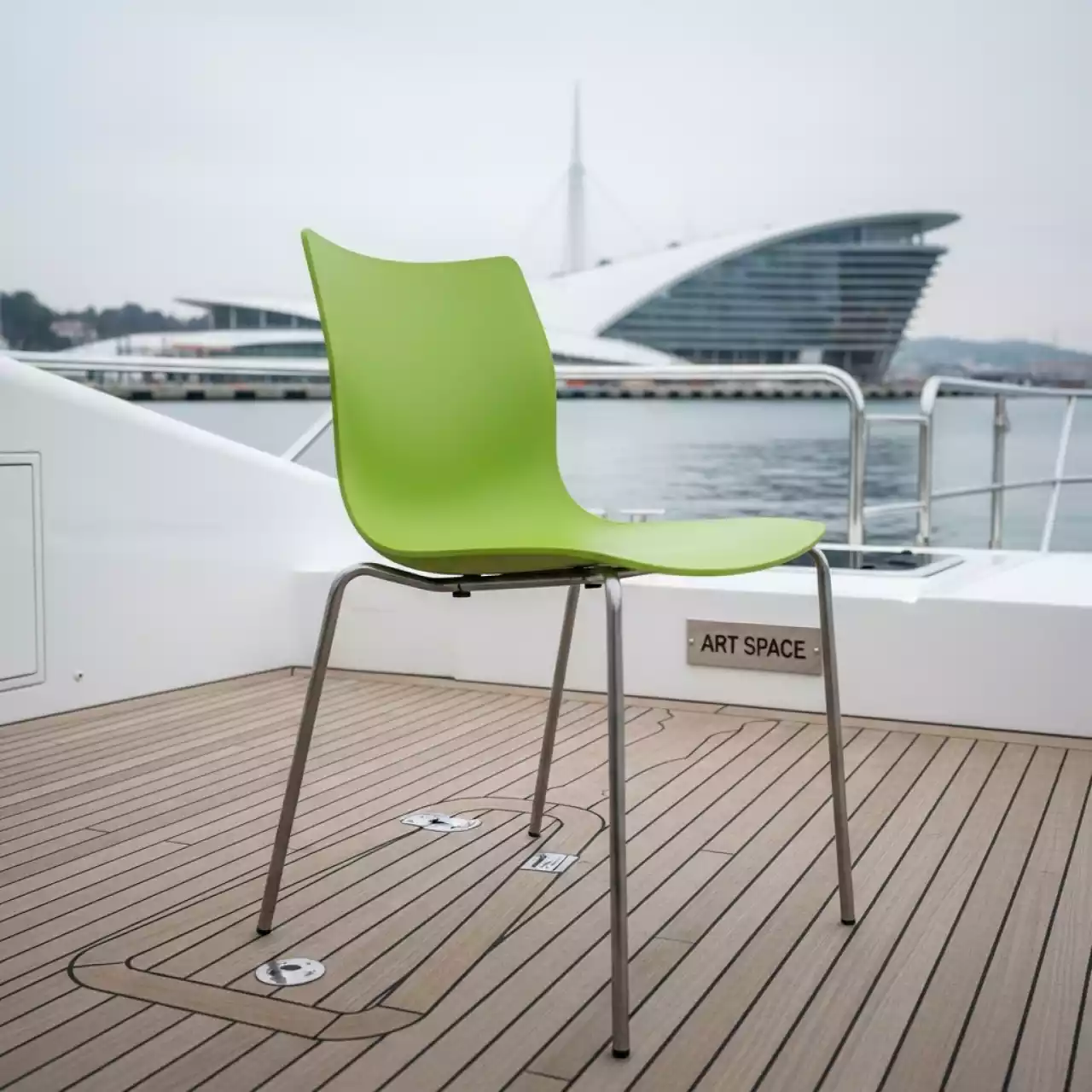 Аренда Стул лайм Sofia на VIP теплоходе (Морпорт Сочи) — ART SPACE