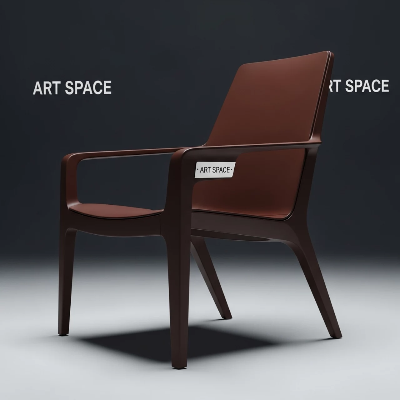 Аренда Стул LFT B коричневый в санатории «Металлург» — ART SPACE