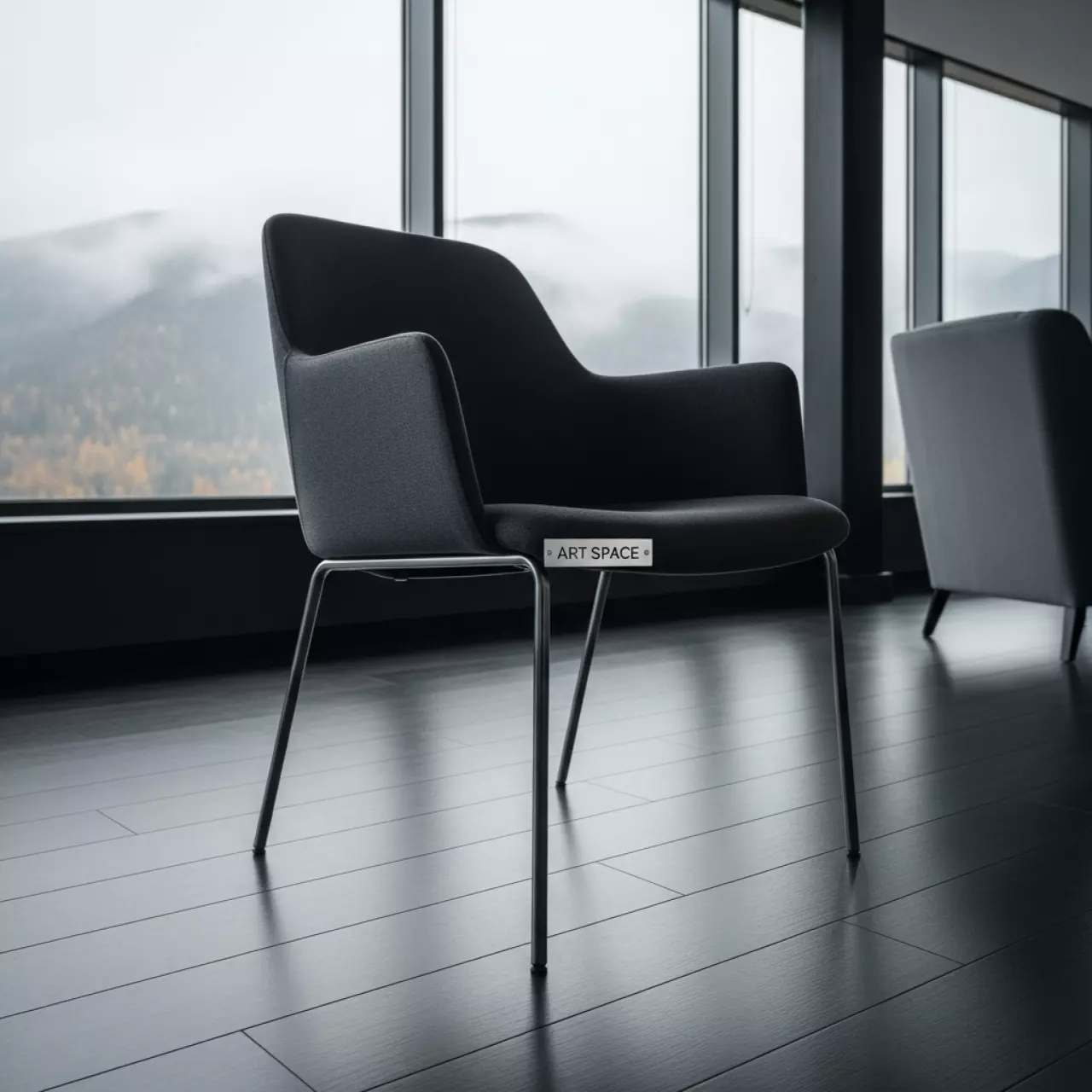 Аренда Стул Lime темно серый графит в Гранд Отель Поляна — ART SPACE