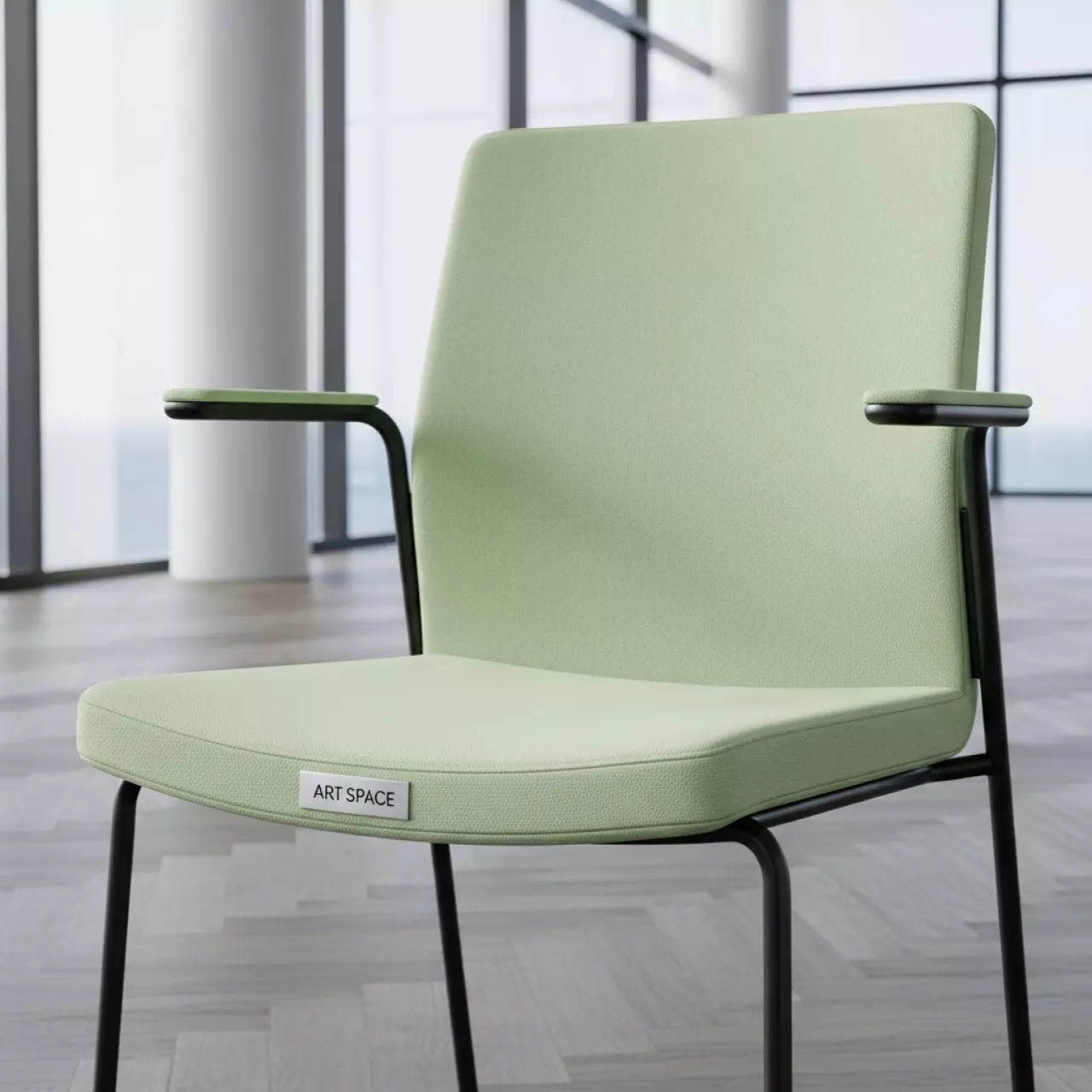 Аренда Стул Лион с подлокотниками светло зеленый в отеле Hyatt Regency Sochi — ART SPACE