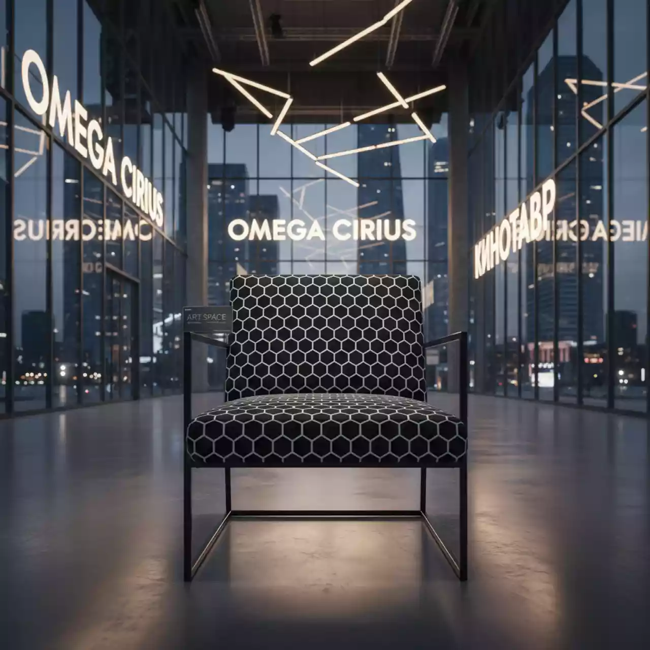 Аренда Стул Lois узор в Omega Sirius — ART SPACE