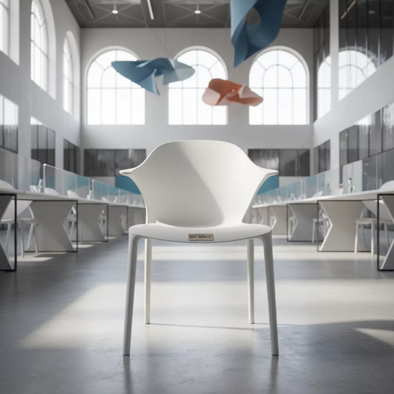 Аренда Стул Lover пластиковый белый BACKSTAGE WT в Сириус Арене — ART SPACE