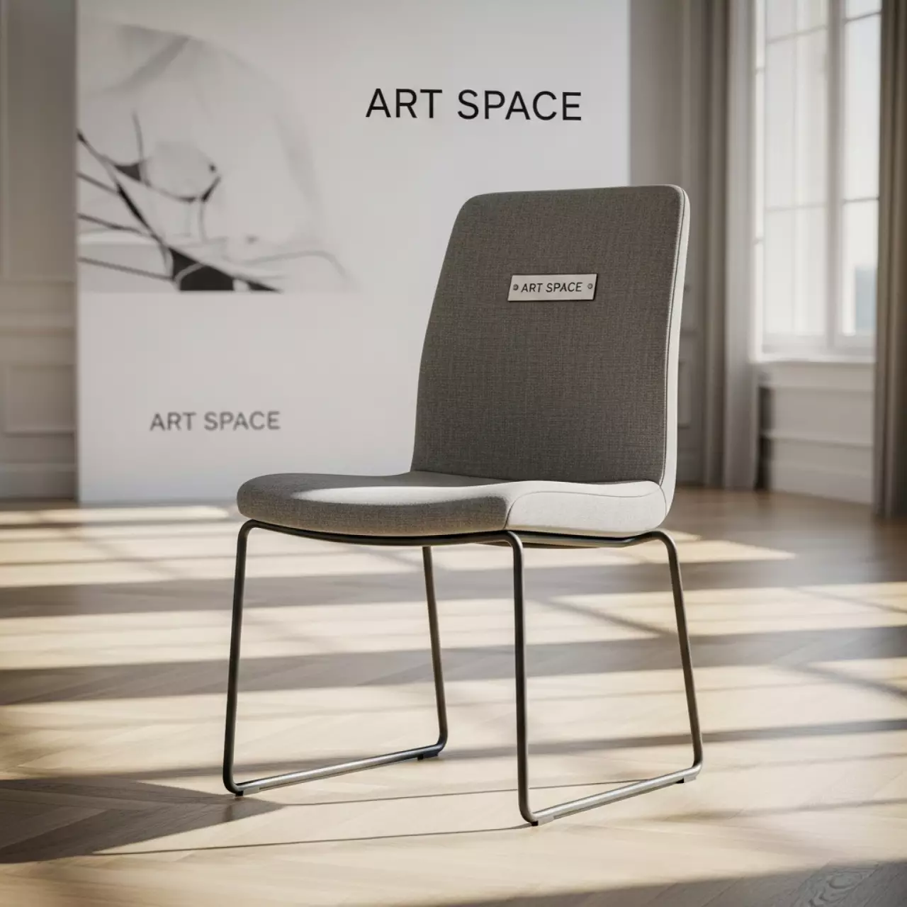 Аренда Стул Maggy серый черный в Mövenpick Hotel — ART SPACE