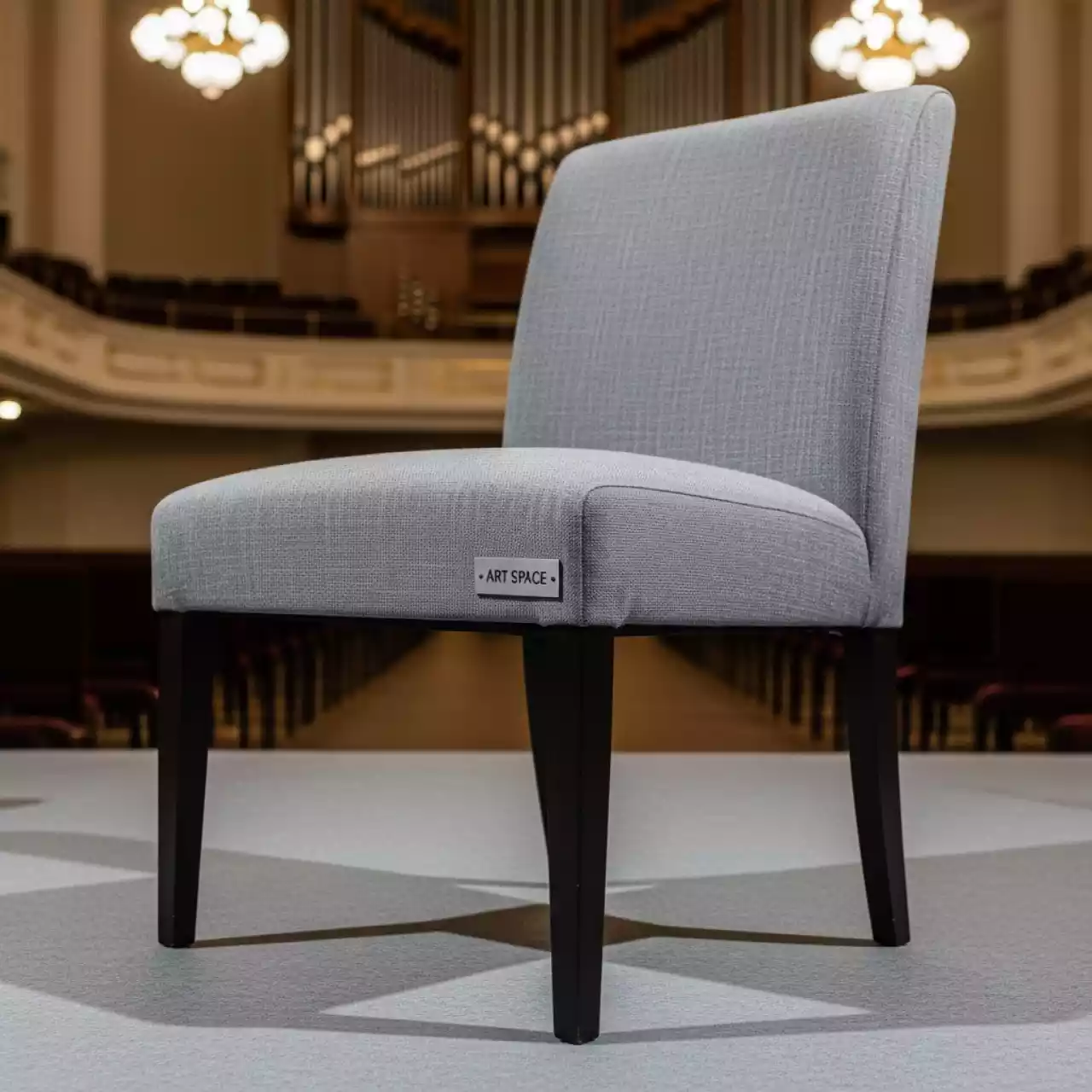 Аренда Стул MAR CH D H grey в Зале органной и камерной музыки — ART SPACE