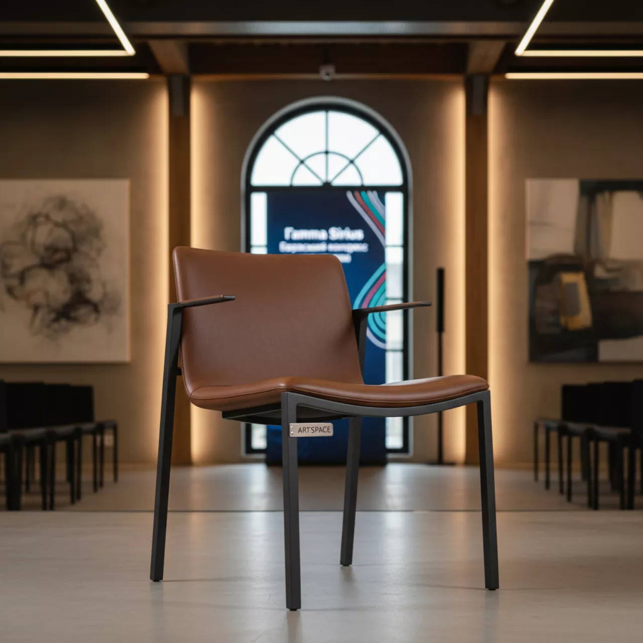 Аренда Стул MAR CH RAL SH brown D gray в Gamma Sirius — ART SPACE