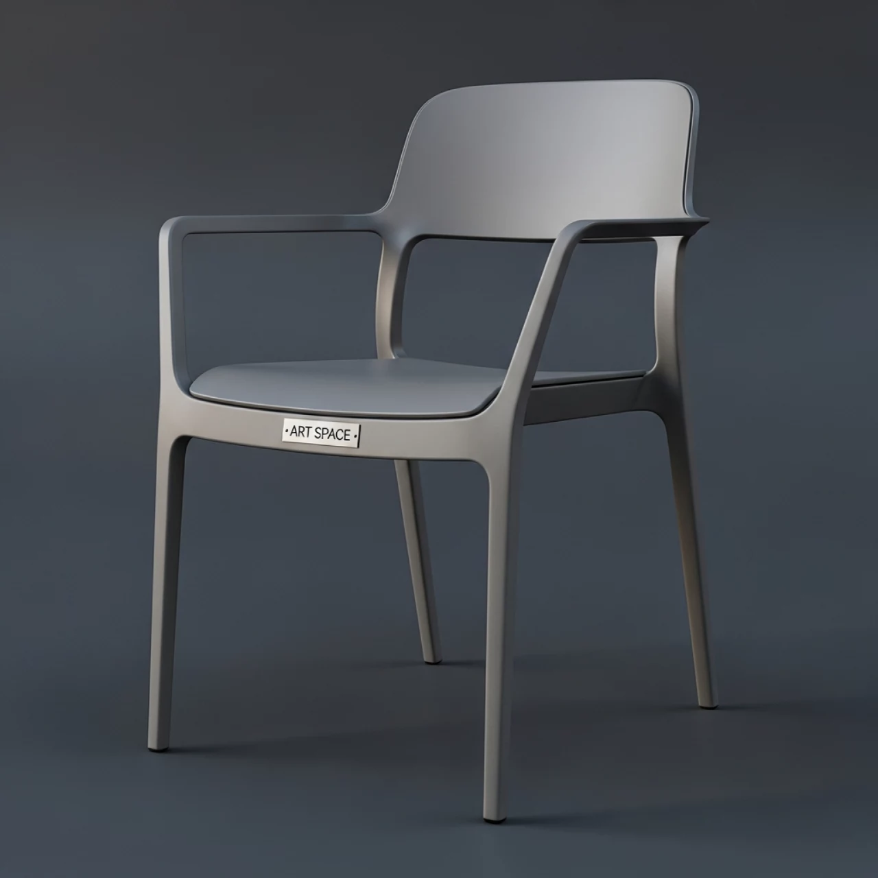 Аренда Стул MAR CH W SH H grey H gray на пляже «Маяк» — ART SPACE