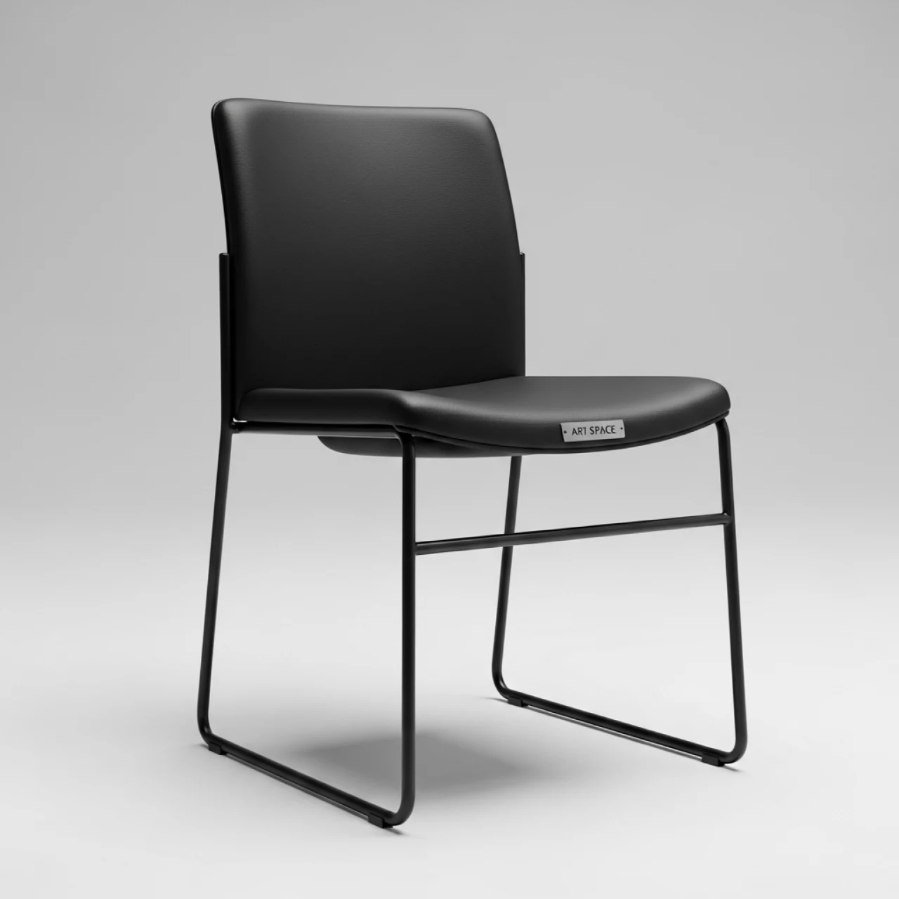 Аренда Стул Marco черный экокожа на Медальной площади — ART SPACE