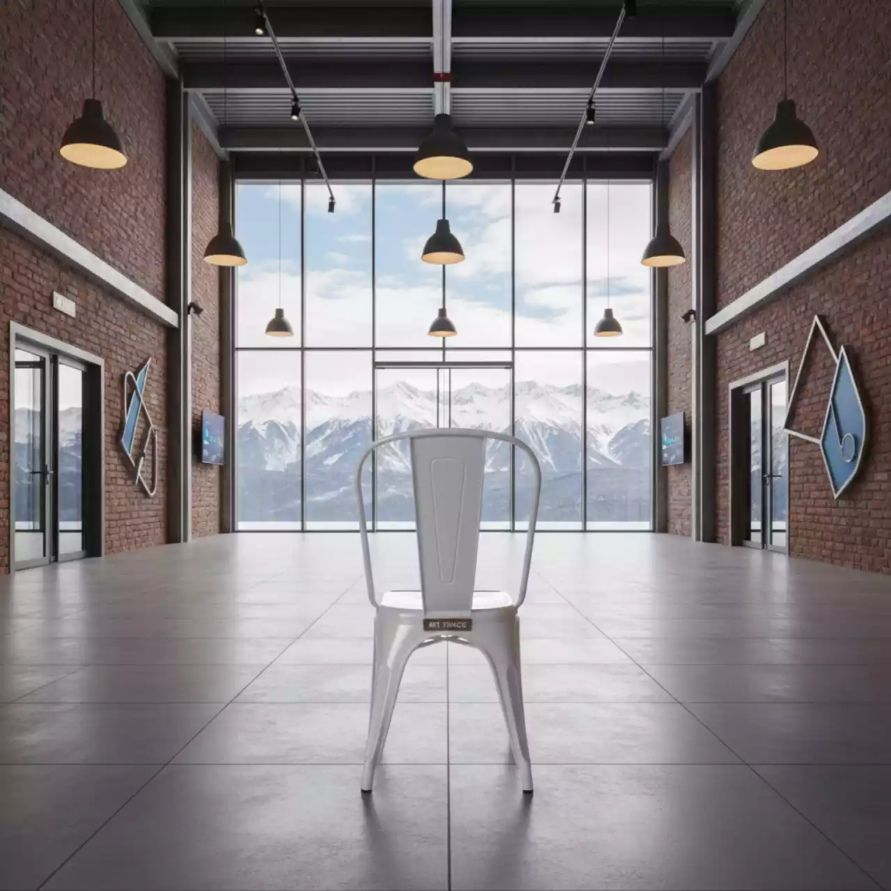 Аренда Стул Марэ Marais белый в Novotel Resort — ART SPACE