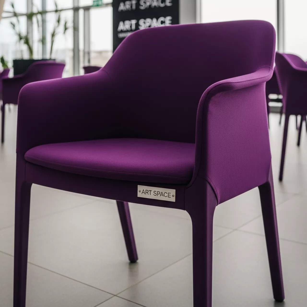 Аренда Стул Марсель пурпурный в пляжном комплексе VinoGrad — ART SPACE
